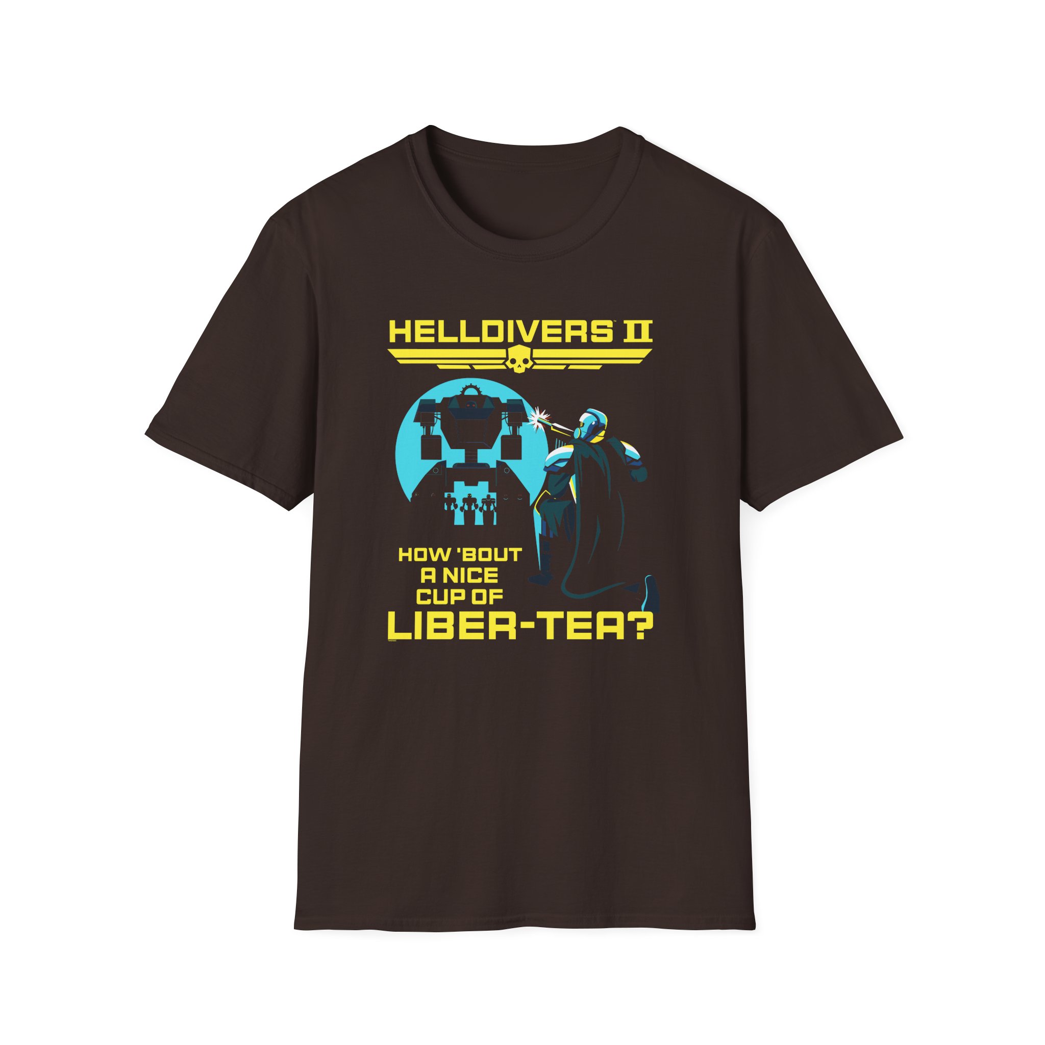 Helldivers Cup of Liber-tea Unisex Softstyle T-Shirt