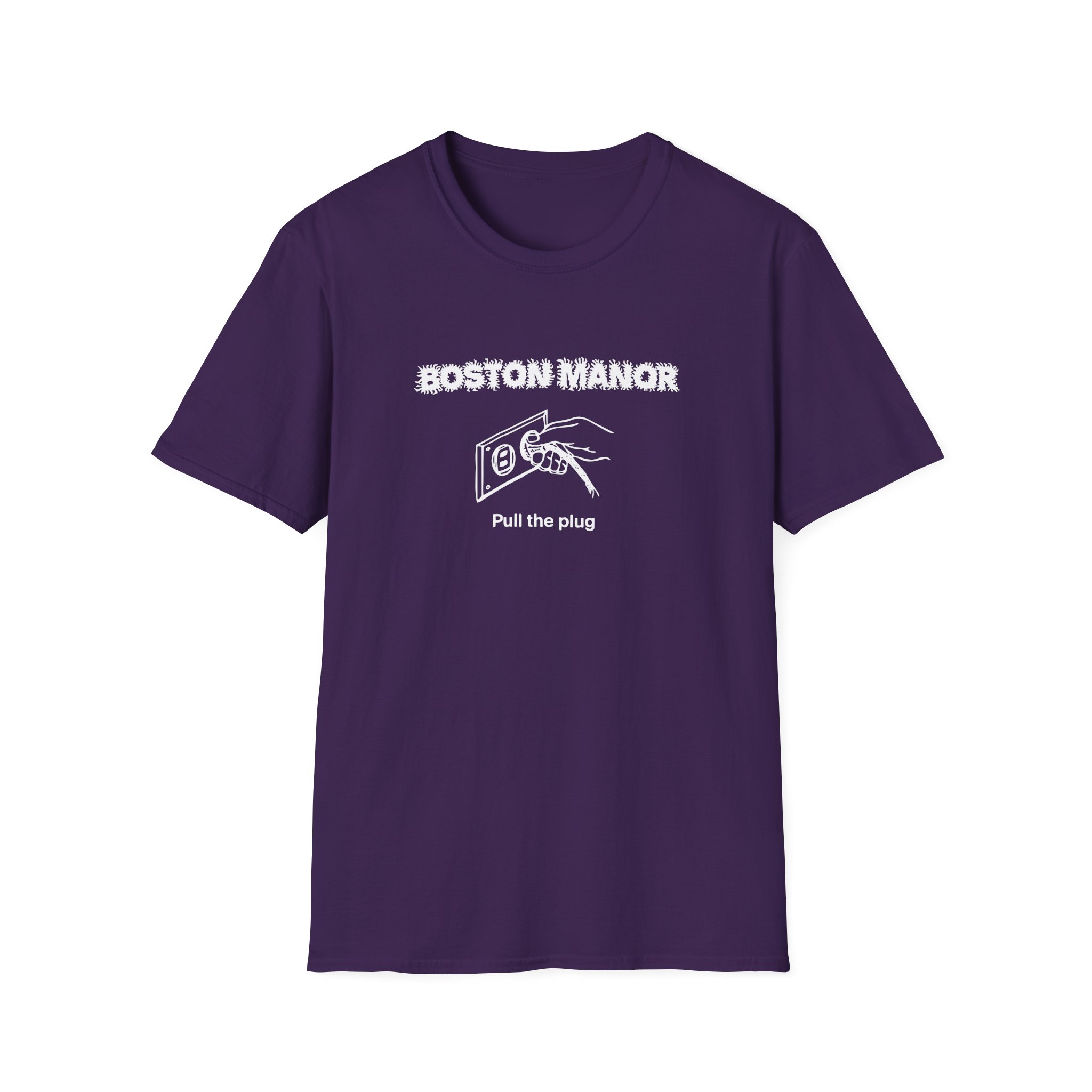 Boston Manor Pull the Plug Unisex Softstyle T-Shirt