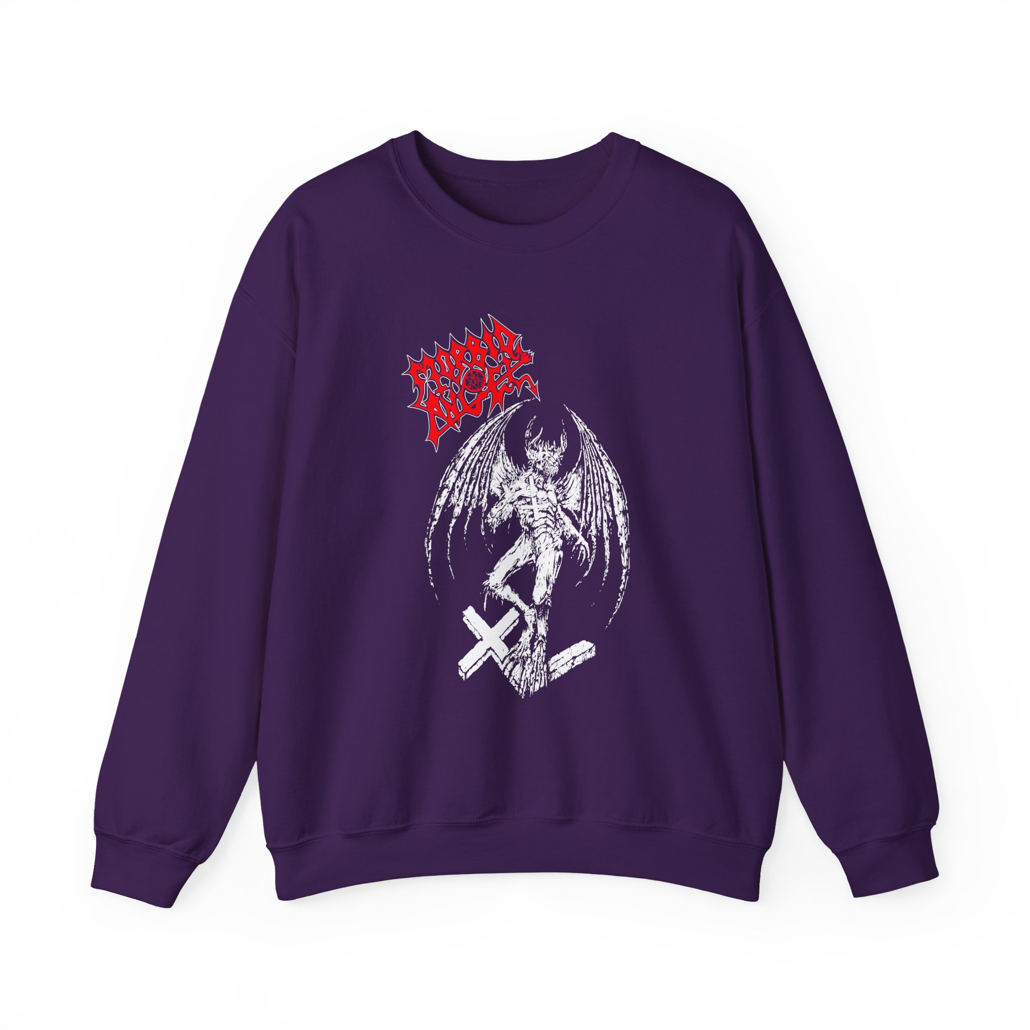 Morbid Angel Your God is Dead Unisex Heavy Blendâ„¢ Crewneck Sweatshirt