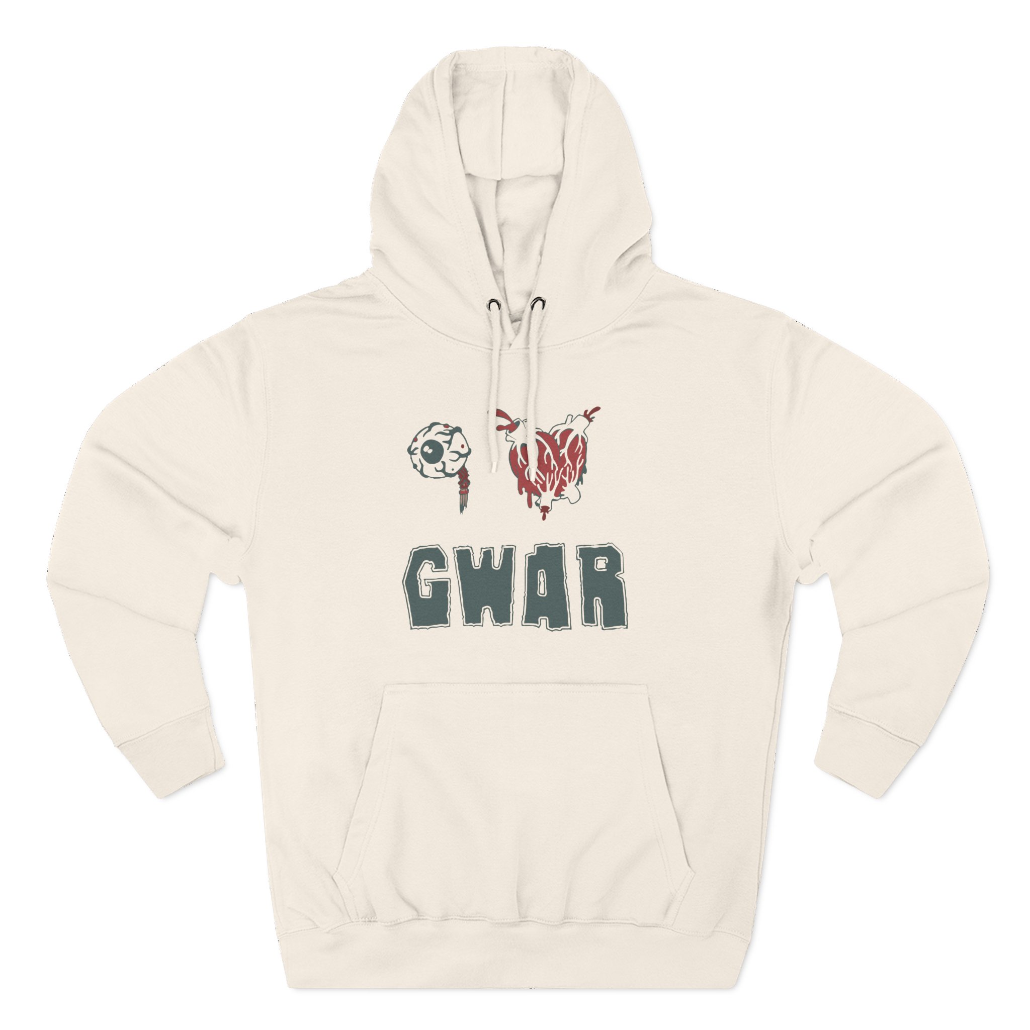 Eye Love Gwar Three-Panel Fleece Hoodie