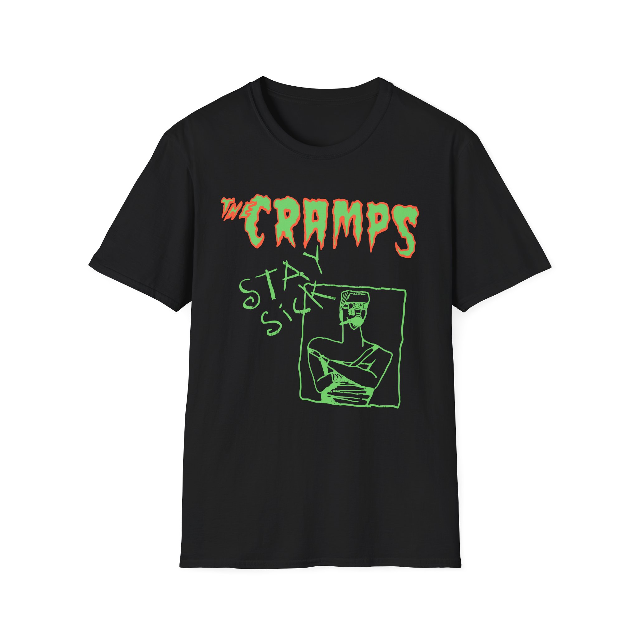The Cramps Stay Sick Unisex Softstyle T-Shirt