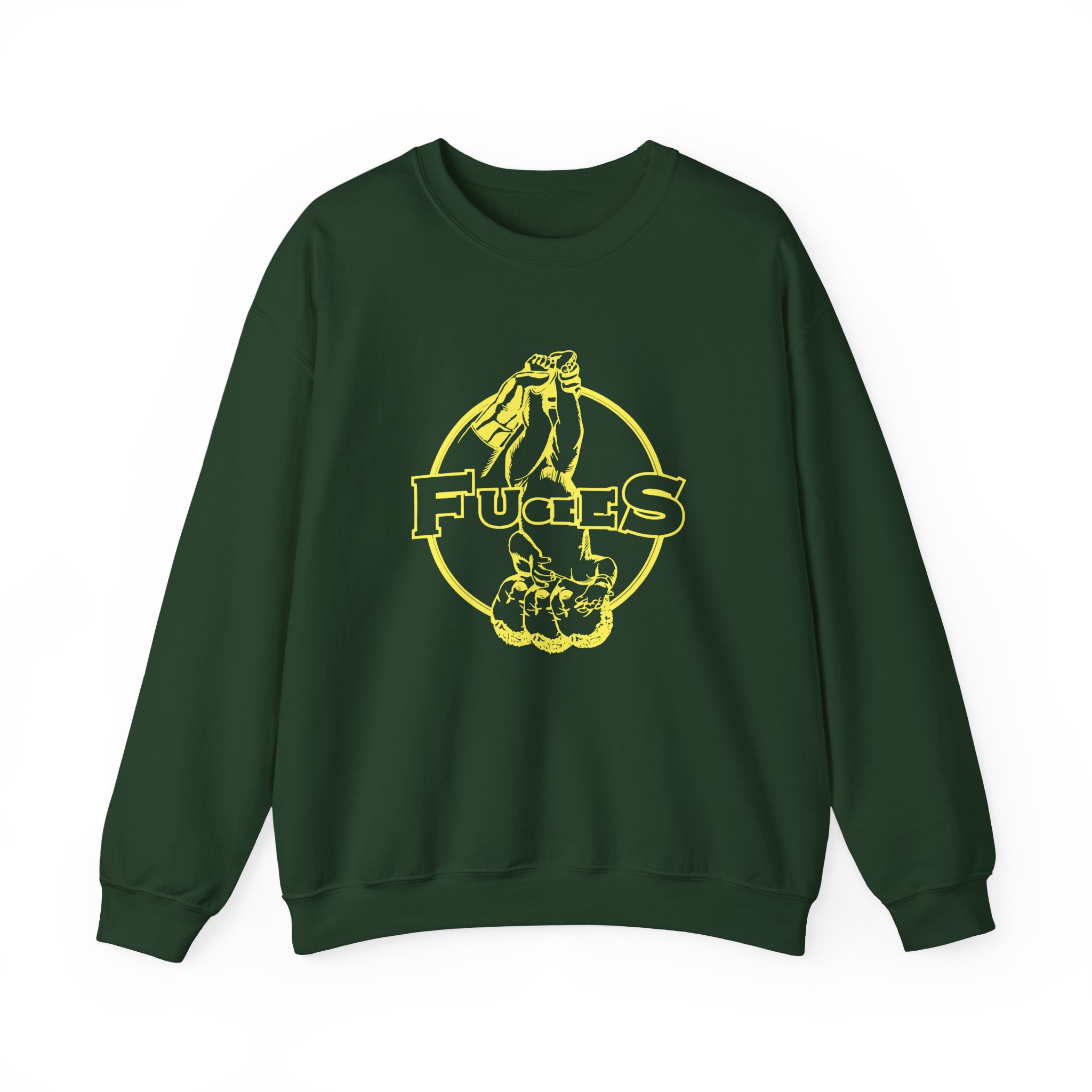 Fugees Blunted on Reality Unisex Heavy Blendâ„¢ Crewneck Sweatshirt
