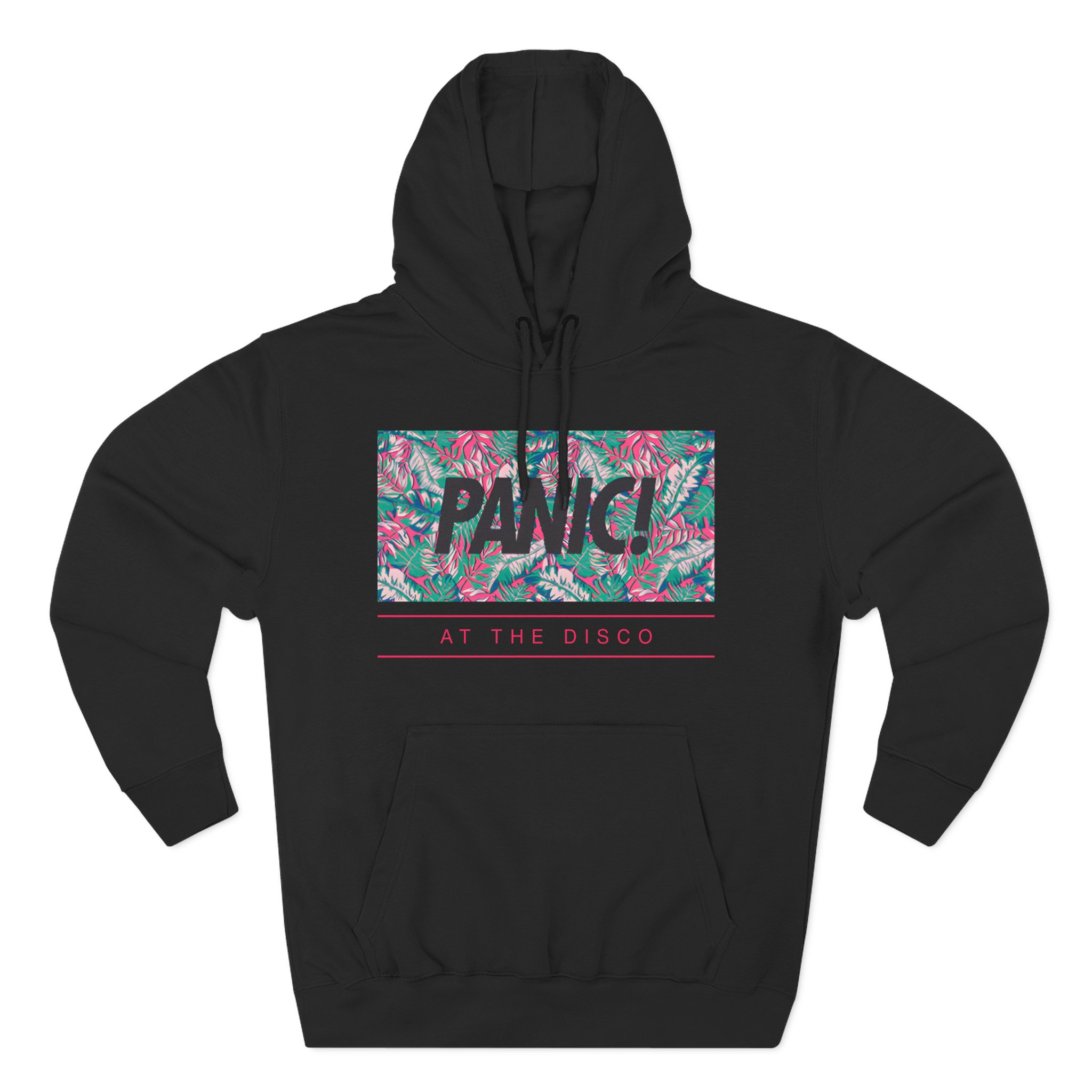 Panic at the Disco Floral Three-Panel Fleece Hoodie