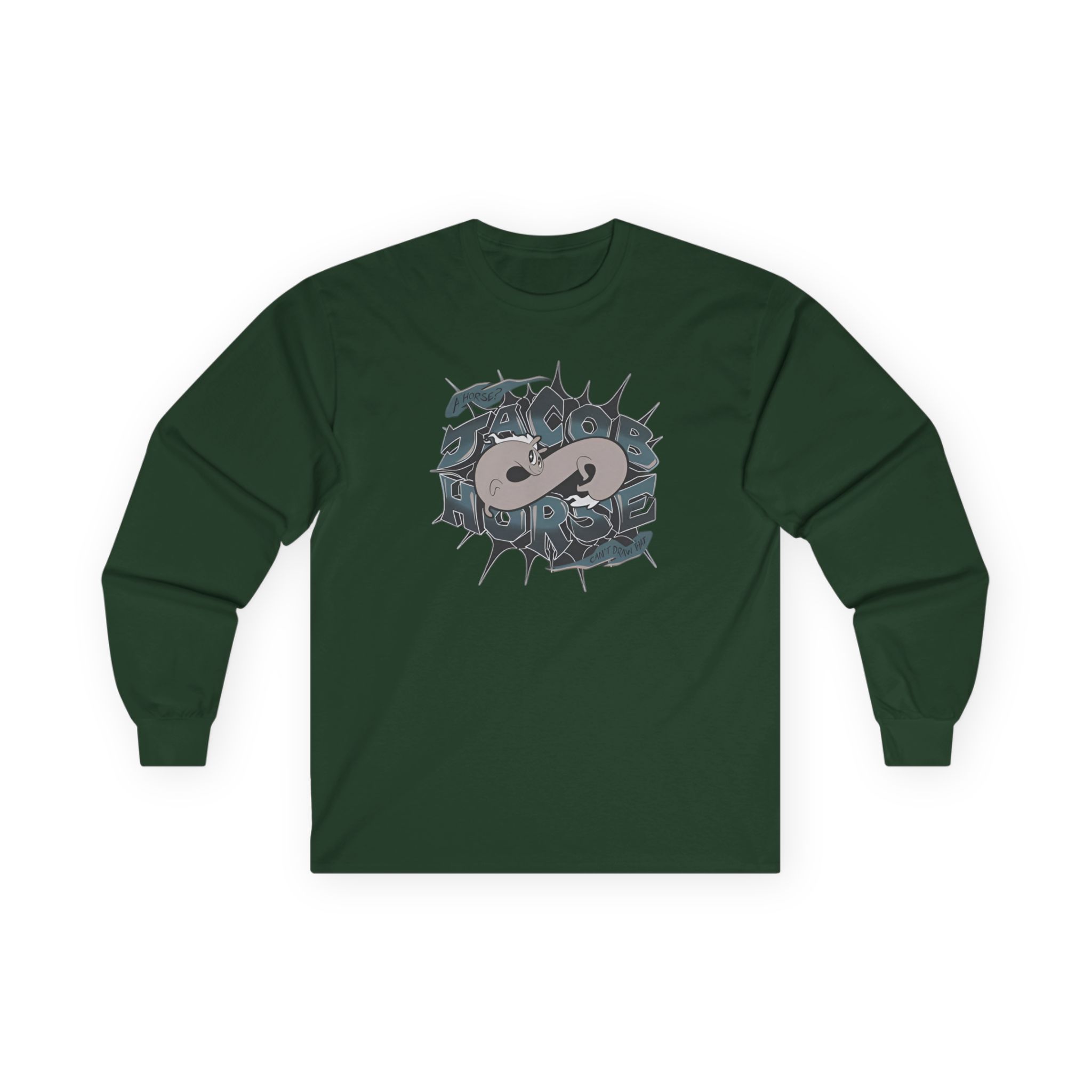 Drawfee Jacob Horse Unisex Ultra Cotton Long Sleeve Tee