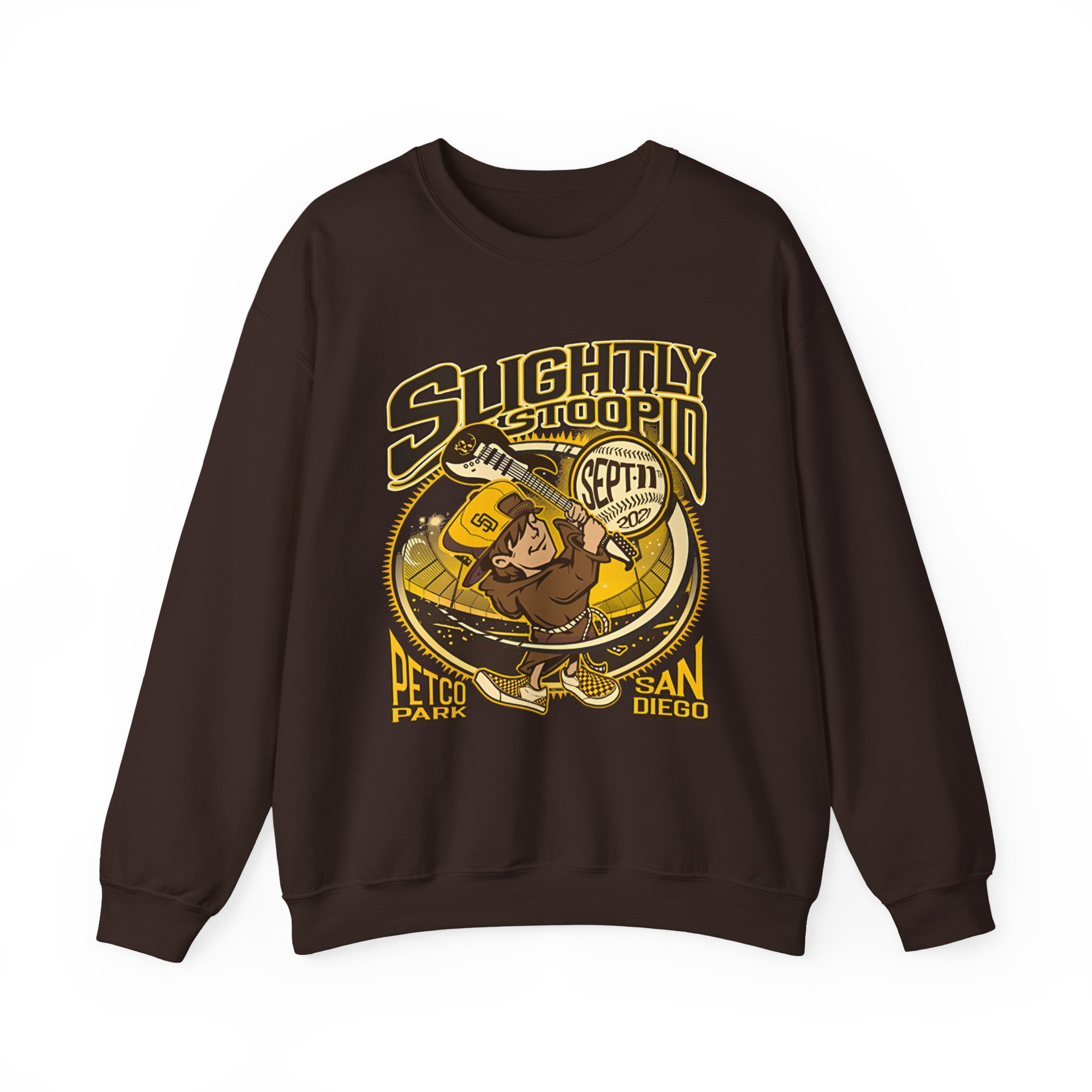 Slightly Stoopid San Diego 2021 Friar Unisex Heavy Blendâ„¢ Crewneck Sweatshirt