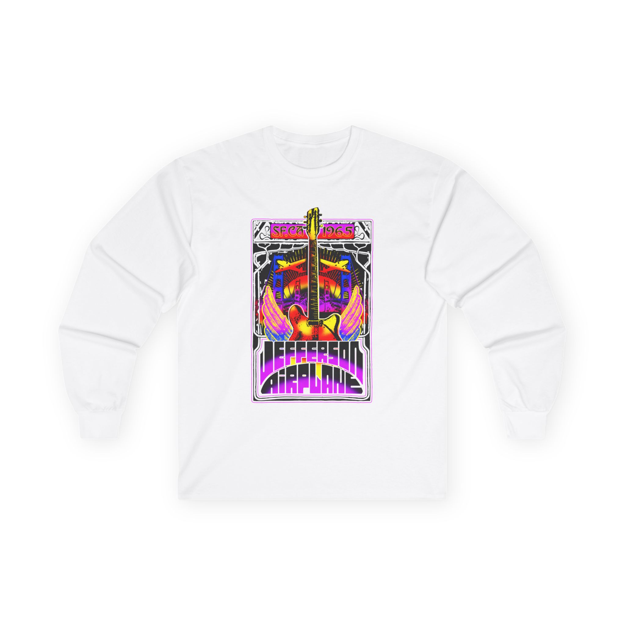 Jefferson Airplane San Francisco 1965 Unisex Ultra Cotton Long Sleeve Tee