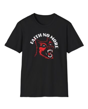 Faith No More Logo Dog 30th Anniversary Unisex Softstyle T-Shirt