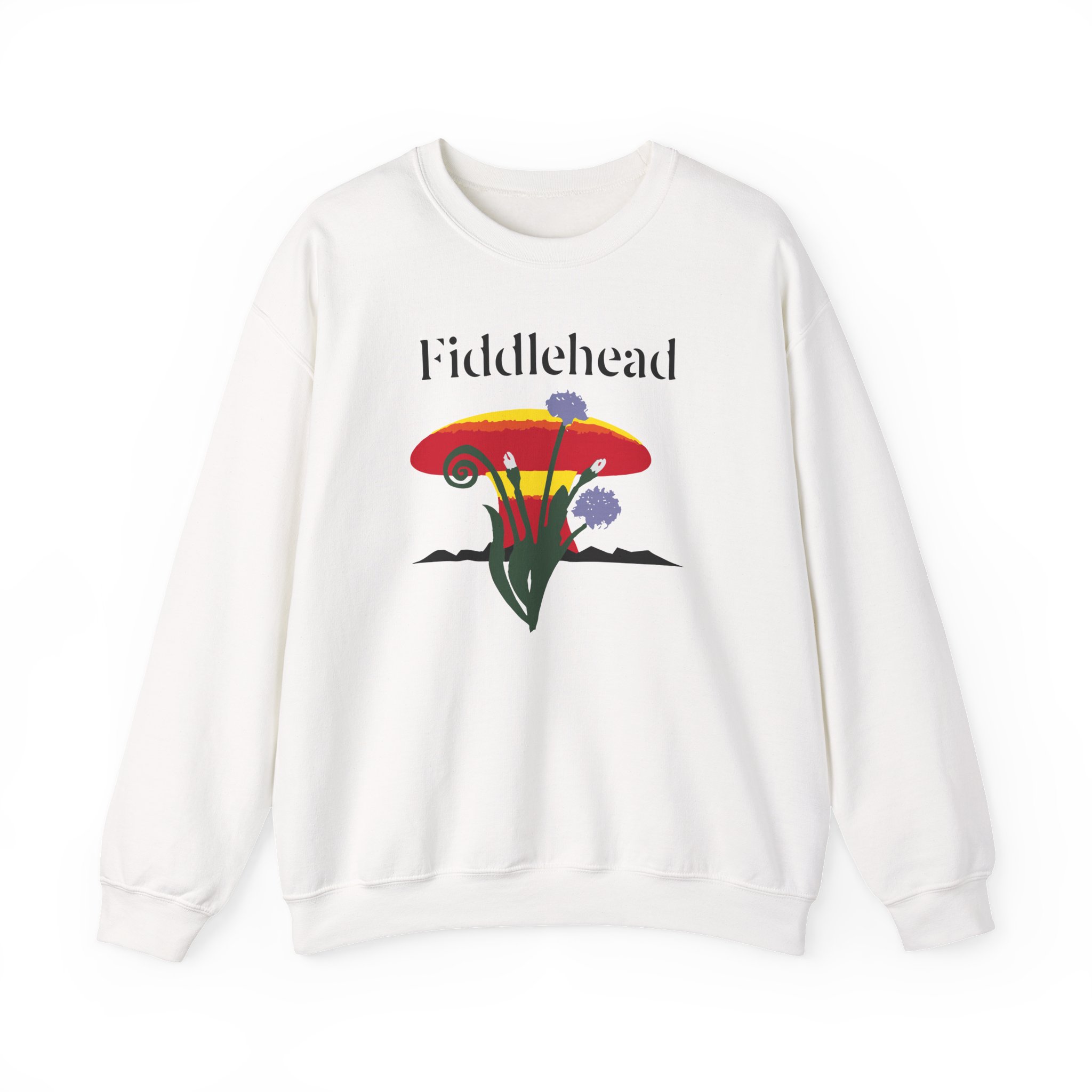Fiddlehead Jean Emery Unisex Heavy Blendâ„¢ Crewneck Sweatshirt