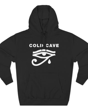 Cold Cave Eye Three-Panel Fleece Hoodie