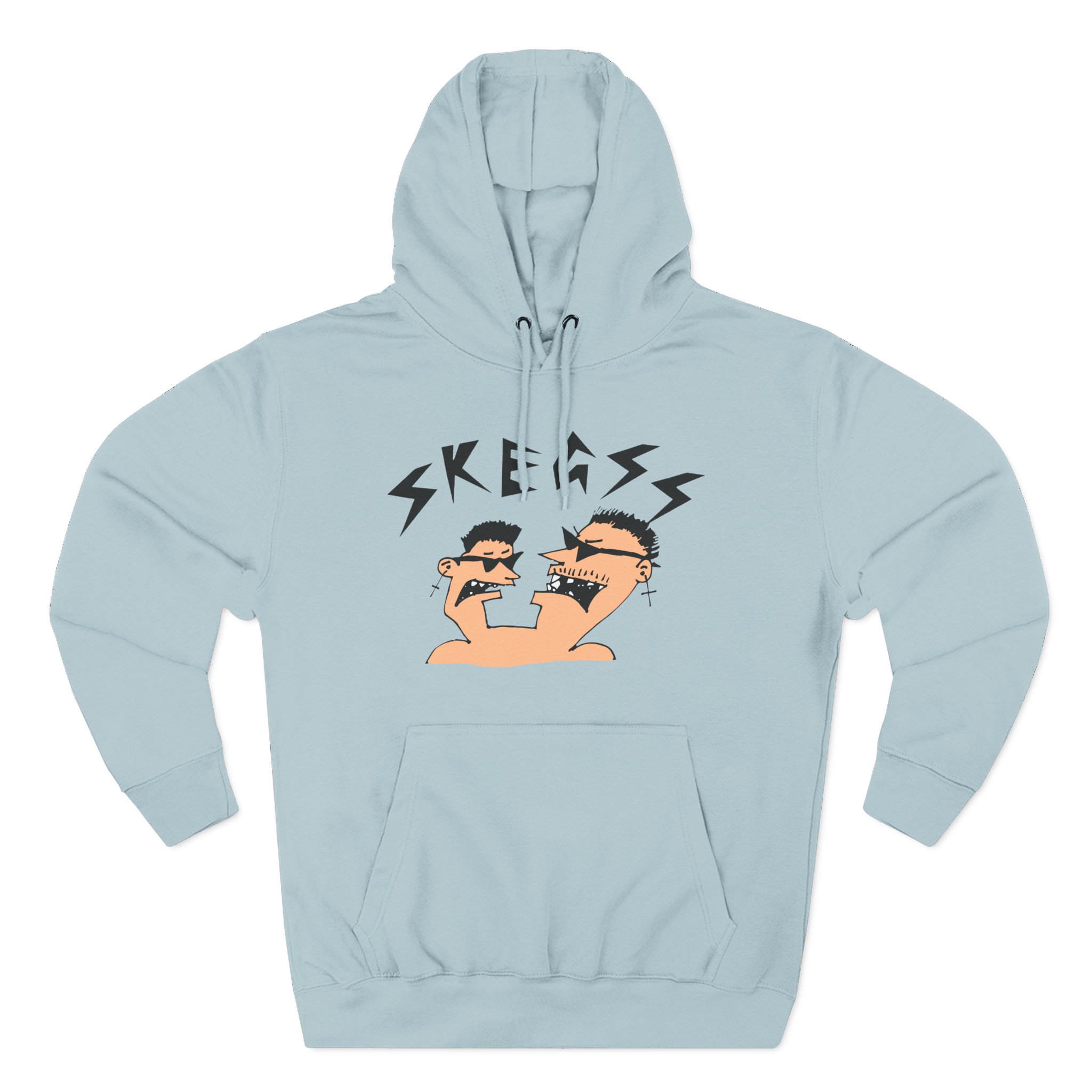 Skegss Two Heads Three-Panel Fleece Hoodie