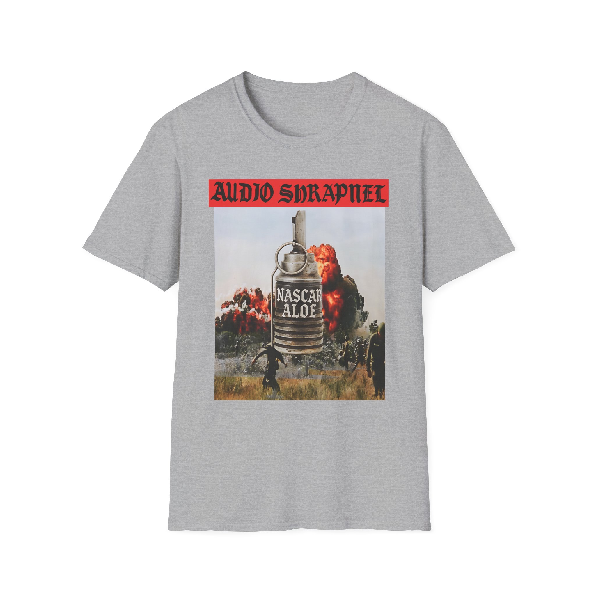 Nascar Aloe Grenade Unisex Softstyle T-Shirt