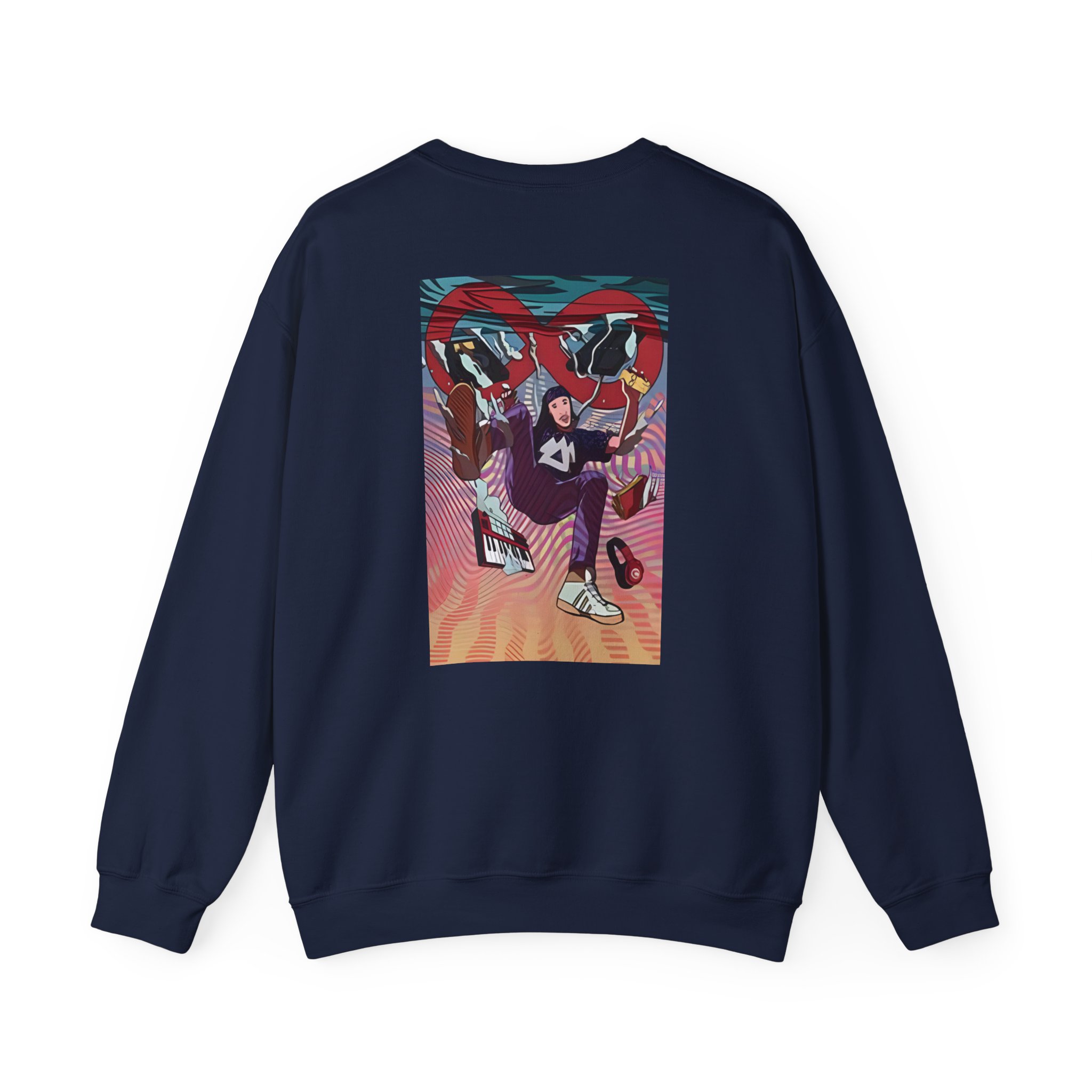 Liquid Stranger Unisex Heavy Blendâ„¢ Crewneck Sweatshirt