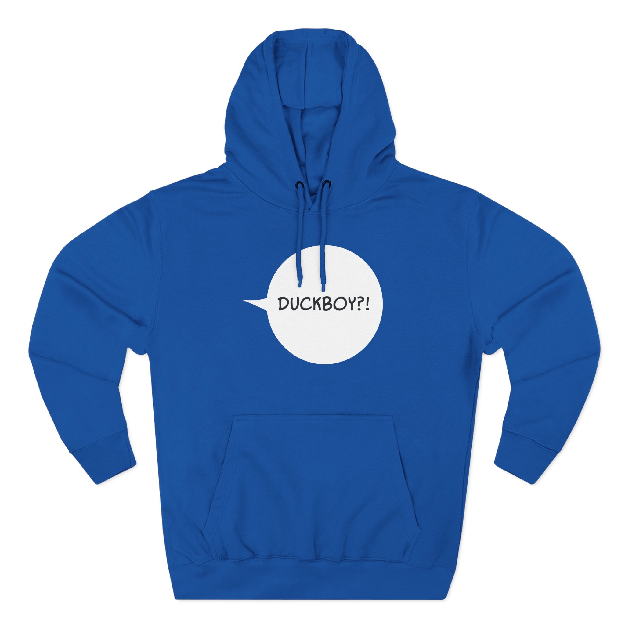 Duckboy Three-Panel Fleece Hoodie
