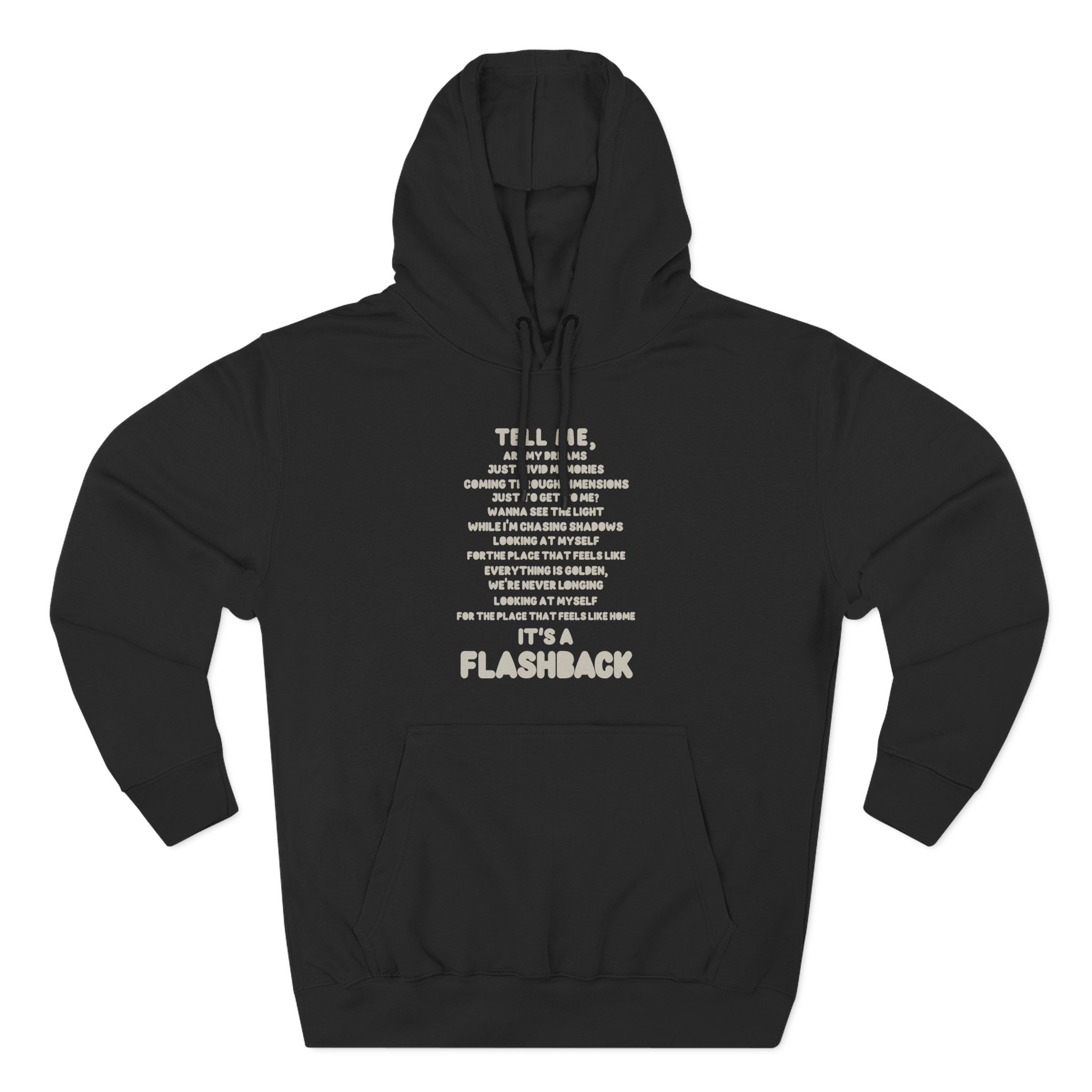 Liquid Stranger Flashback Three-Panel Fleece Hoodie