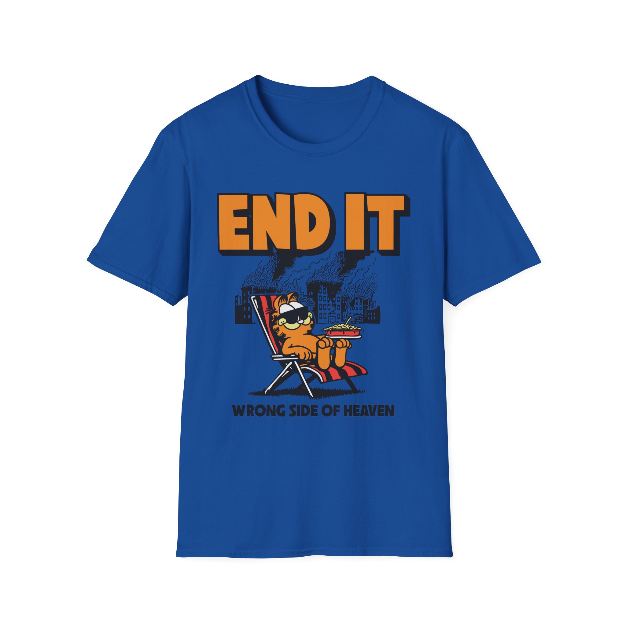 End It Garfield Unisex Softstyle T-Shirt