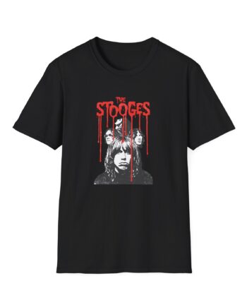 The Stooges Group Shot Unisex Softstyle T-Shirt