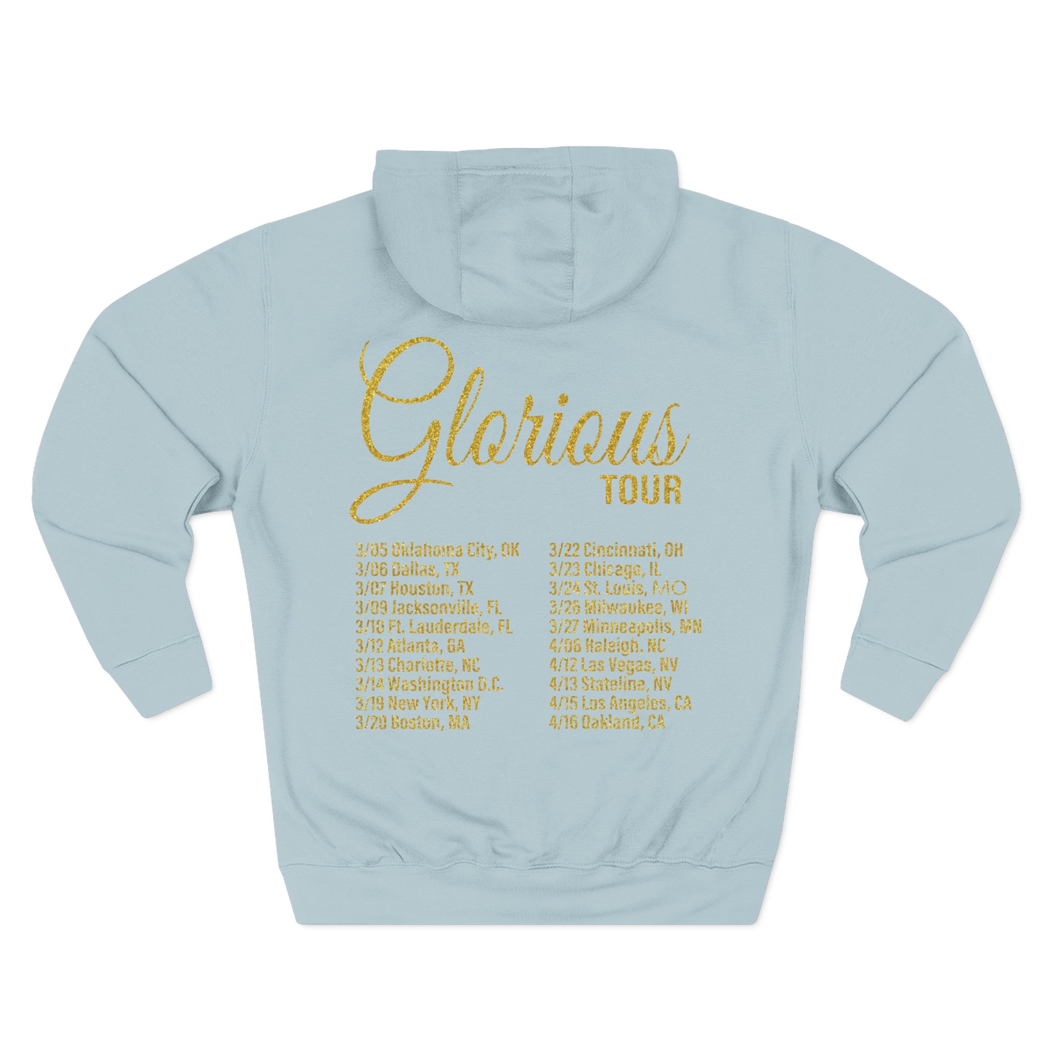 Glorilla Glorious Tour Three-Panel Fleece Hoodie