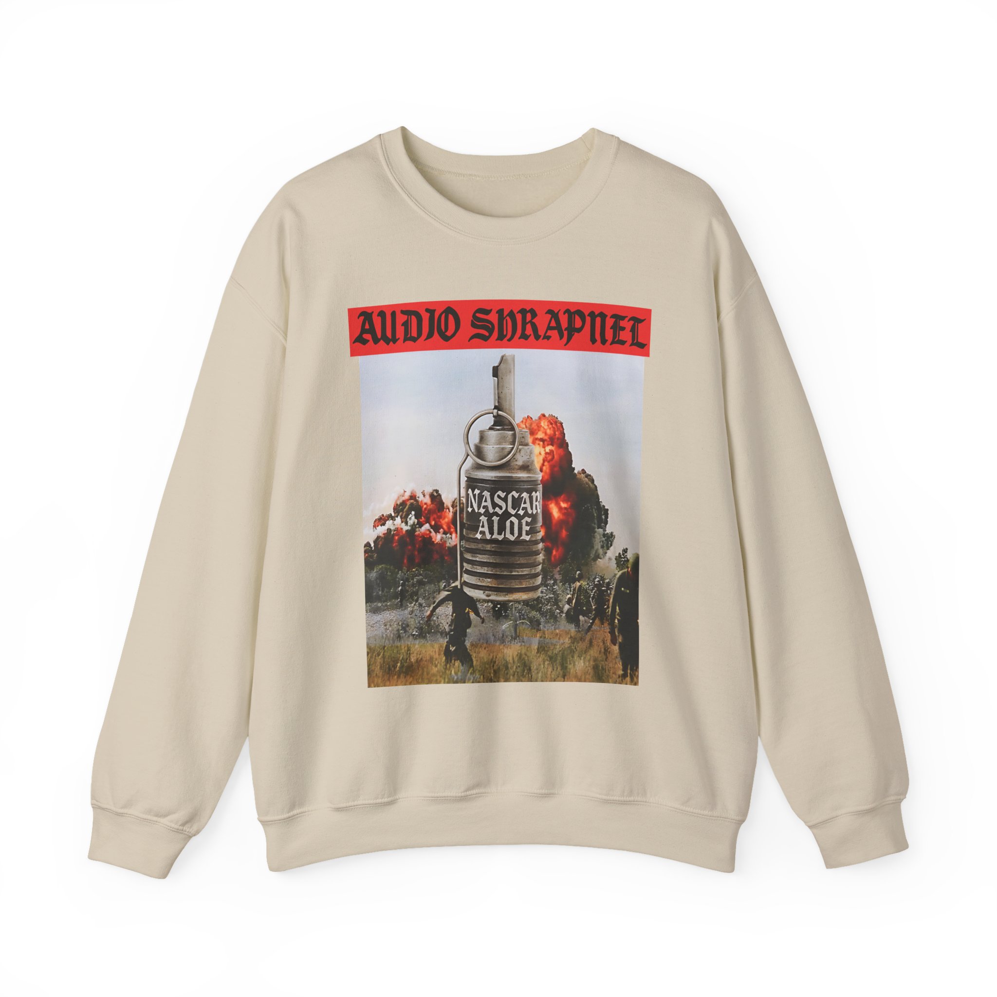 Nascar Aloe Grenade Unisex Heavy Blendâ„¢ Crewneck Sweatshirt