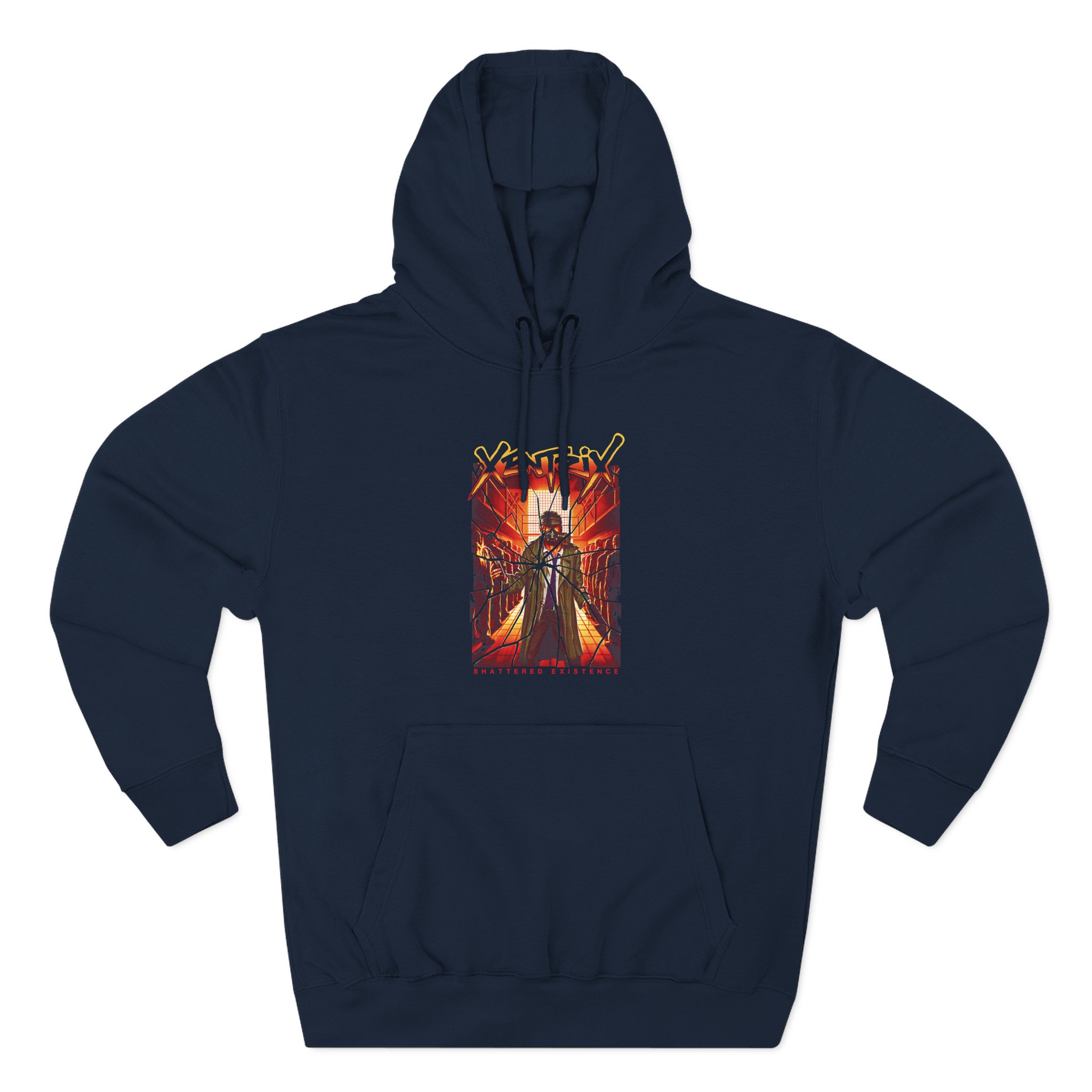 Xentrix Shattered Three-Panel Fleece Hoodie