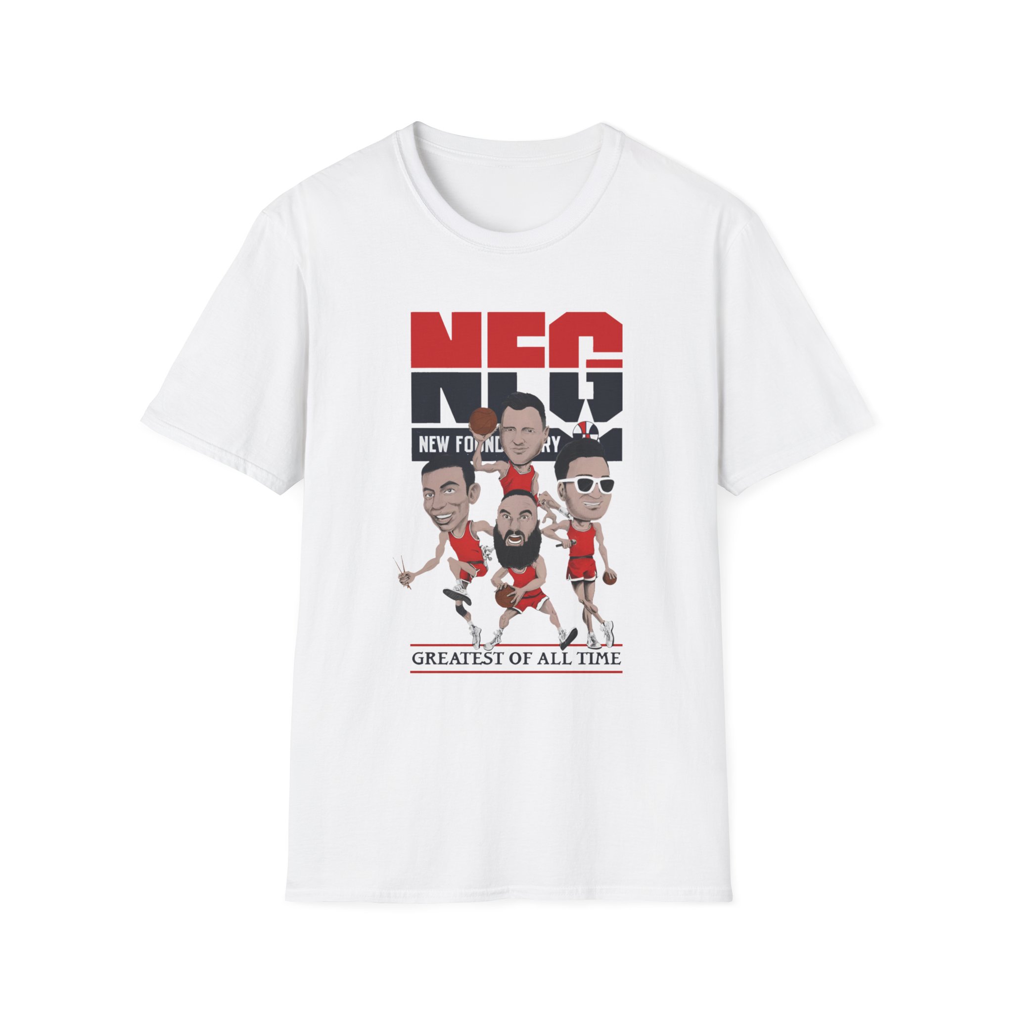 New Found Glory Basketball Unisex Softstyle T-Shirt