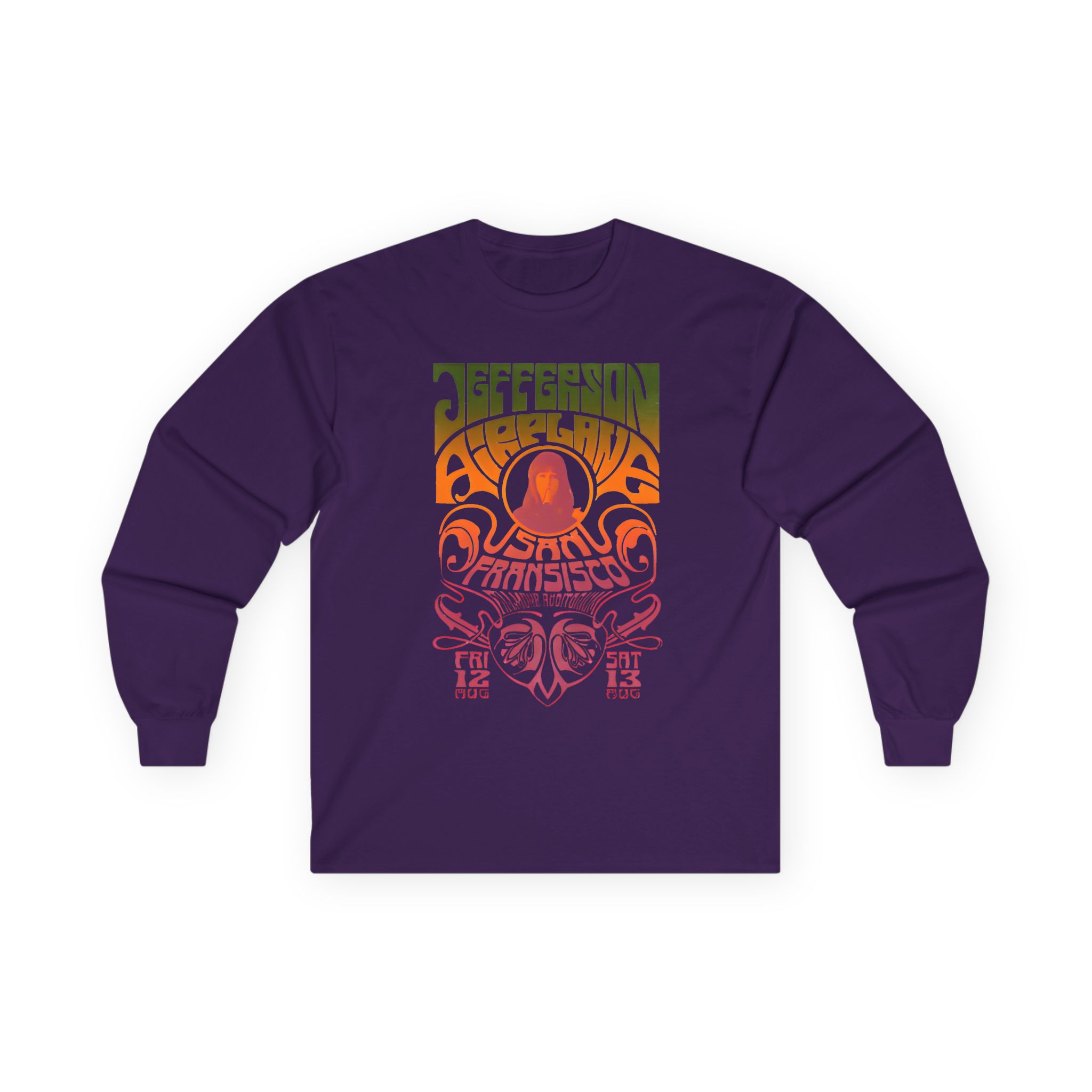 Jefferson Airplane Psychedelic Unisex Ultra Cotton Long Sleeve Tee