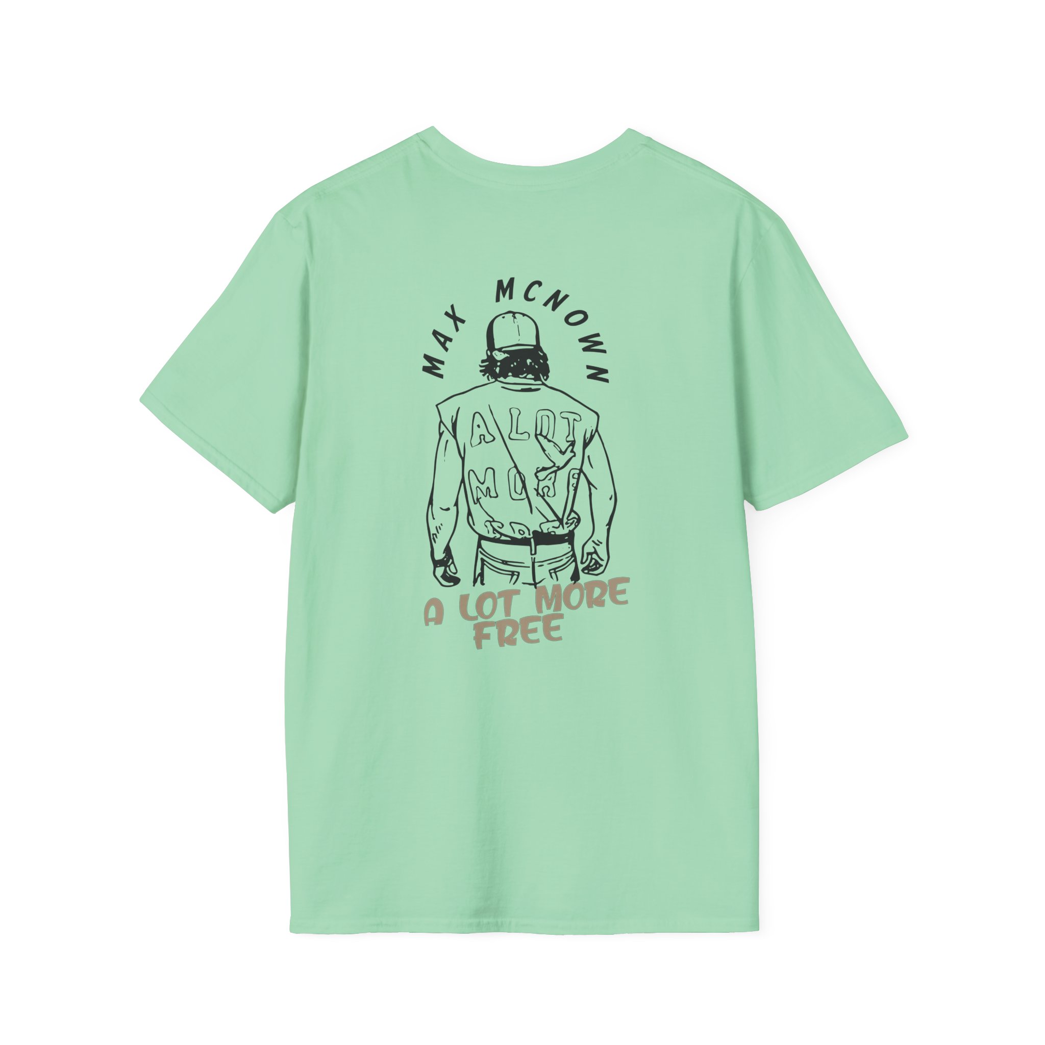 Max Mcnown Illustrated Sketch Unisex Softstyle T-Shirt