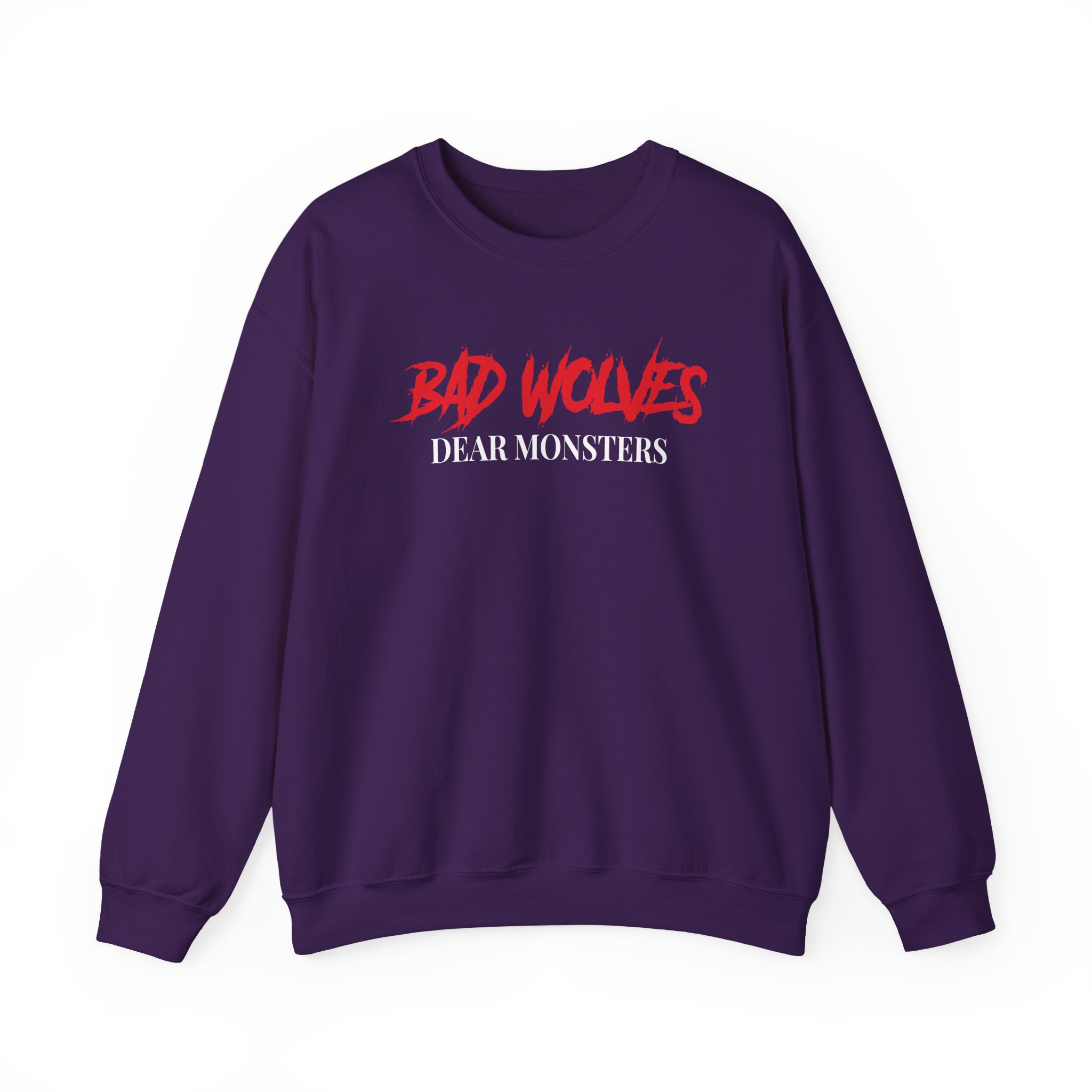 Bad Wolves Dear Monsters Album Unisex Heavy Blendâ„¢ Crewneck Sweatshirt