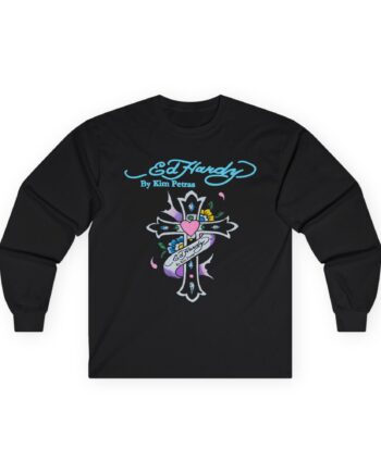 Kim Petras Cross Cut Off Unisex Ultra Cotton Long Sleeve Tee
