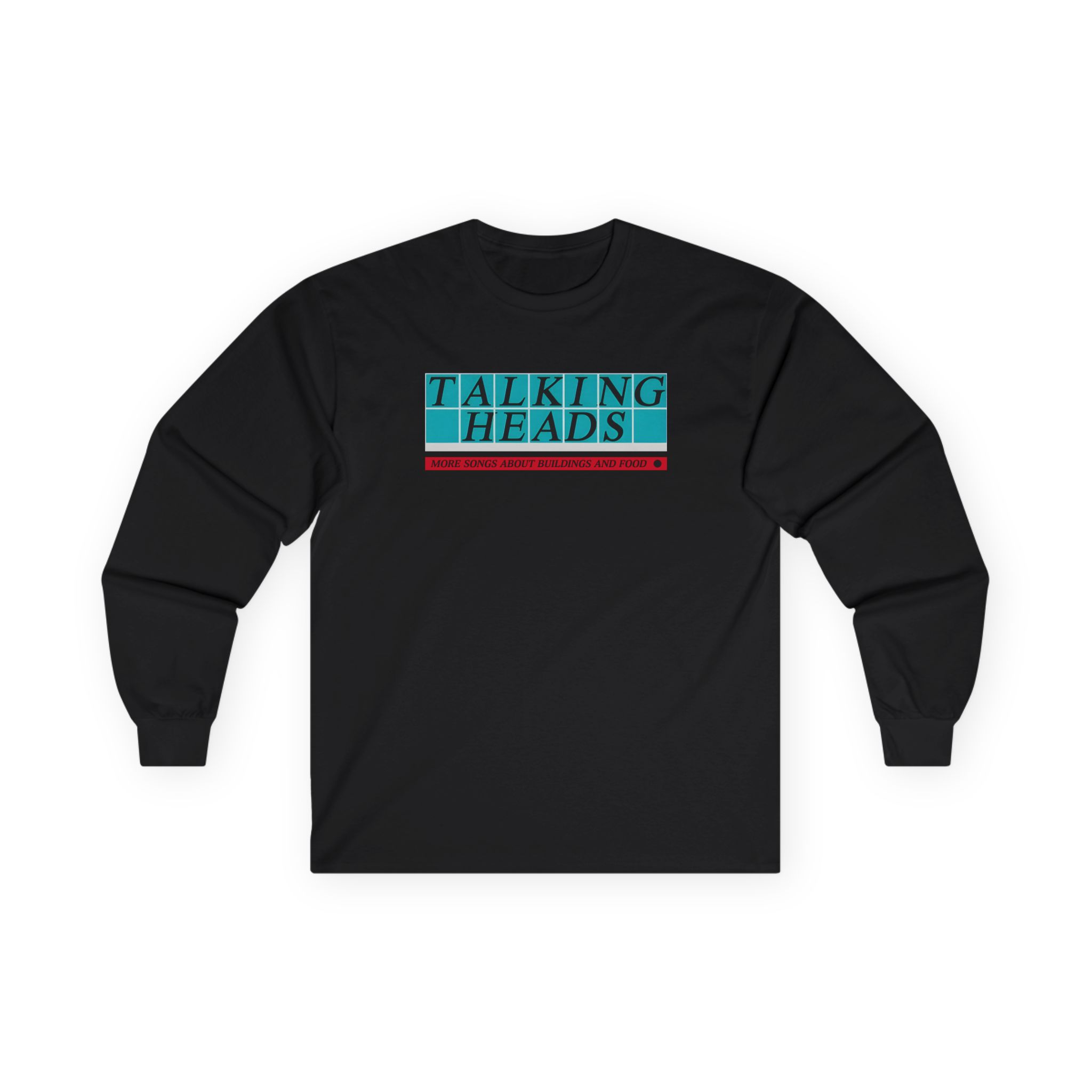 Talking Heads Tiled Logo Unisex Ultra Cotton Long Sleeve Tee