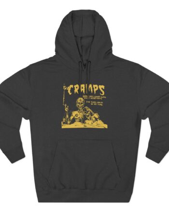 The Cramps Sometimes Good Guys Don’t Wear White Three-Panel Fleece Hoodie