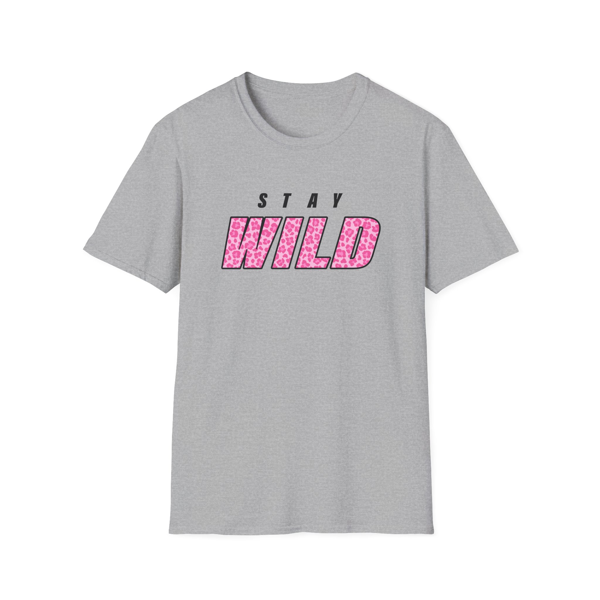 Wild Pink Unisex Softstyle T-Shirt