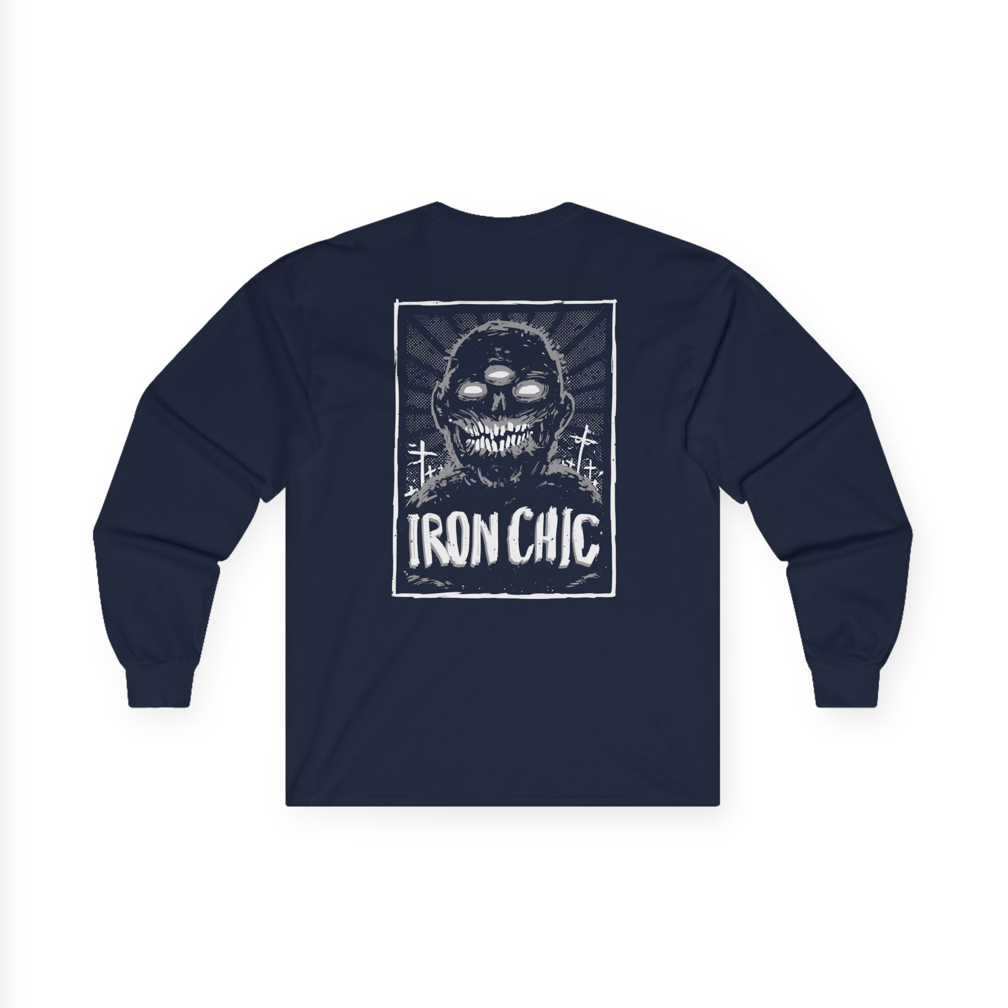 Iron Chic Golgotha Unisex Ultra Cotton Long Sleeve Tee