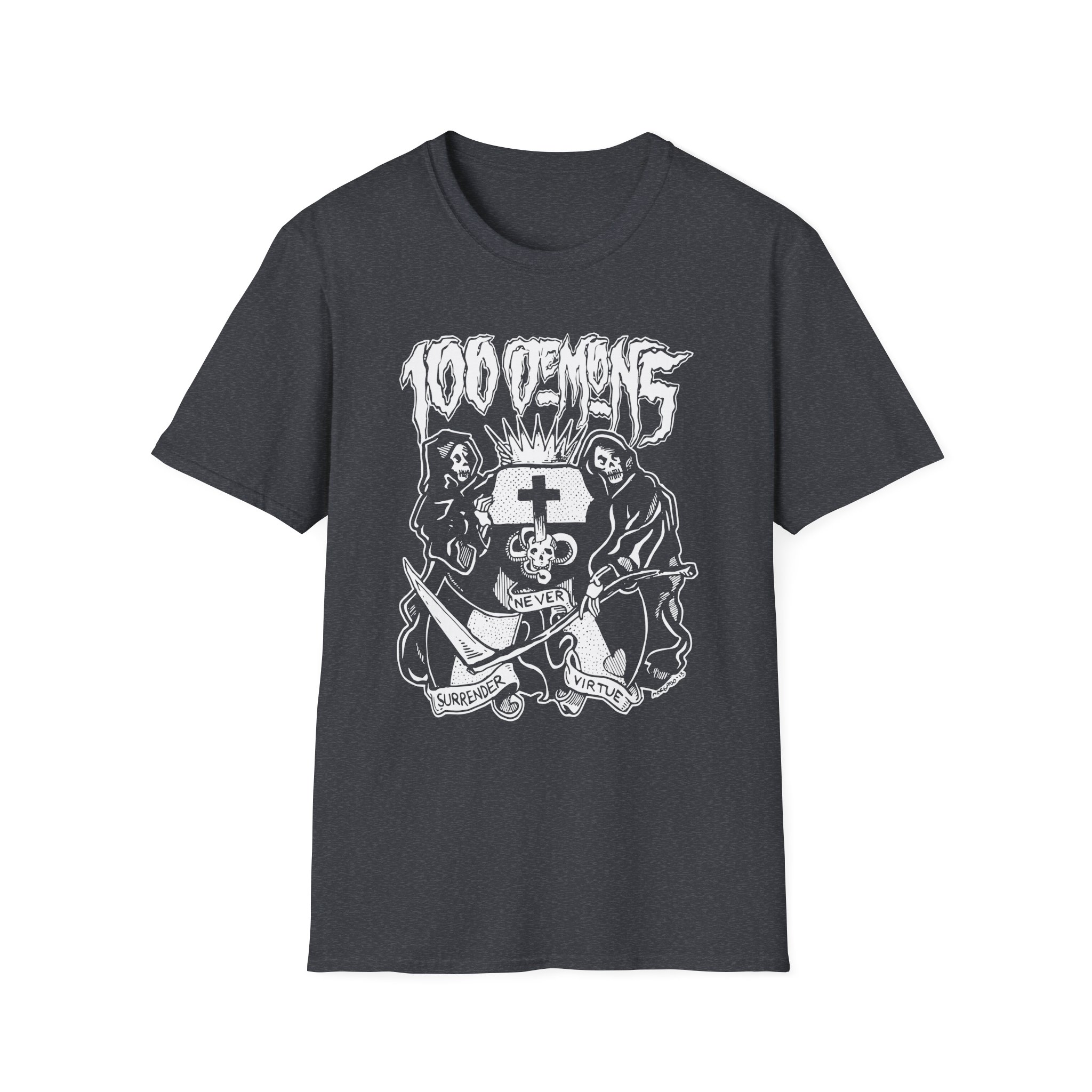 100 Demons Unisex Softstyle T-Shirt