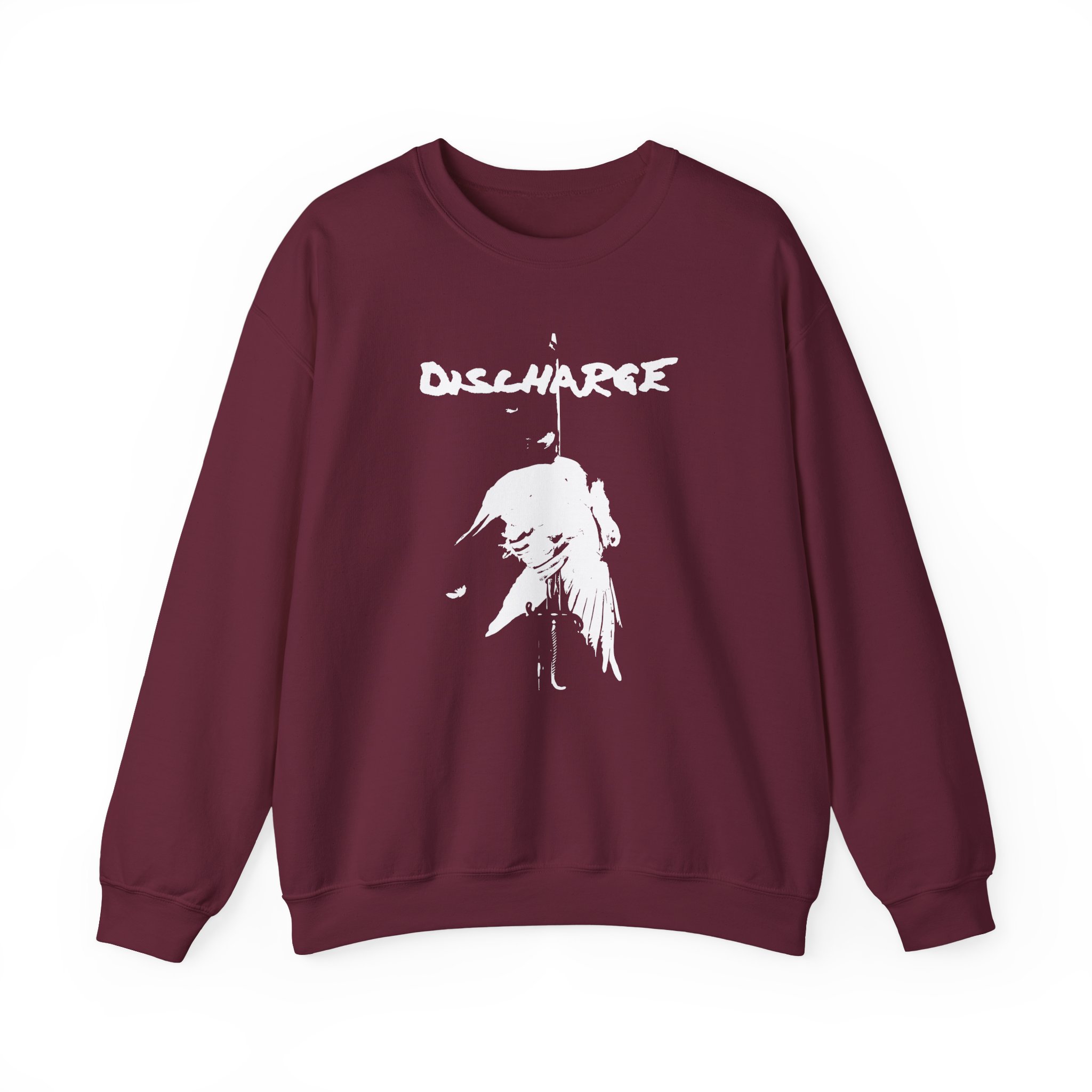 Discharge Never Again Unisex Heavy Blendâ„¢ Crewneck Sweatshirt