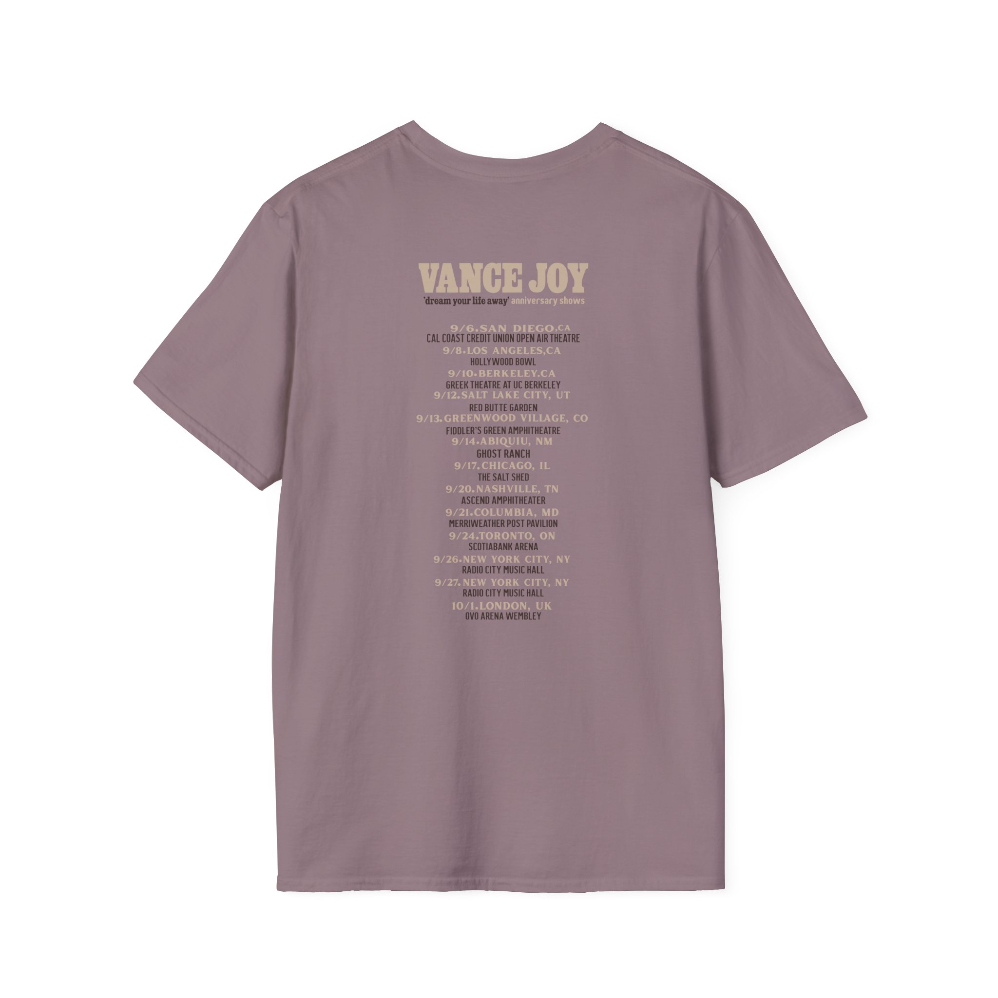 Vance Joy dream your life away Unisex Softstyle T-Shirt