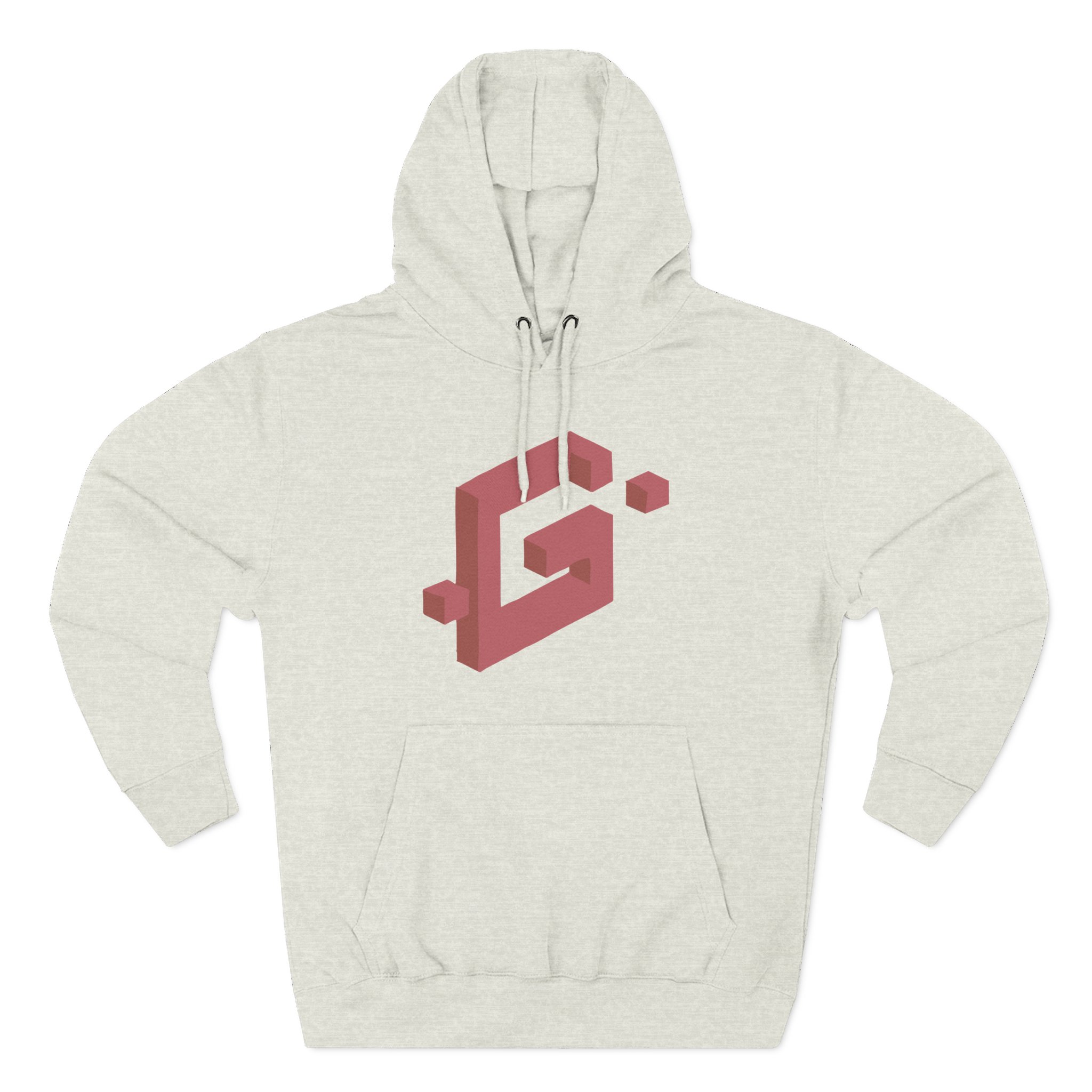 Grian Three-Panel Fleece Hoodie