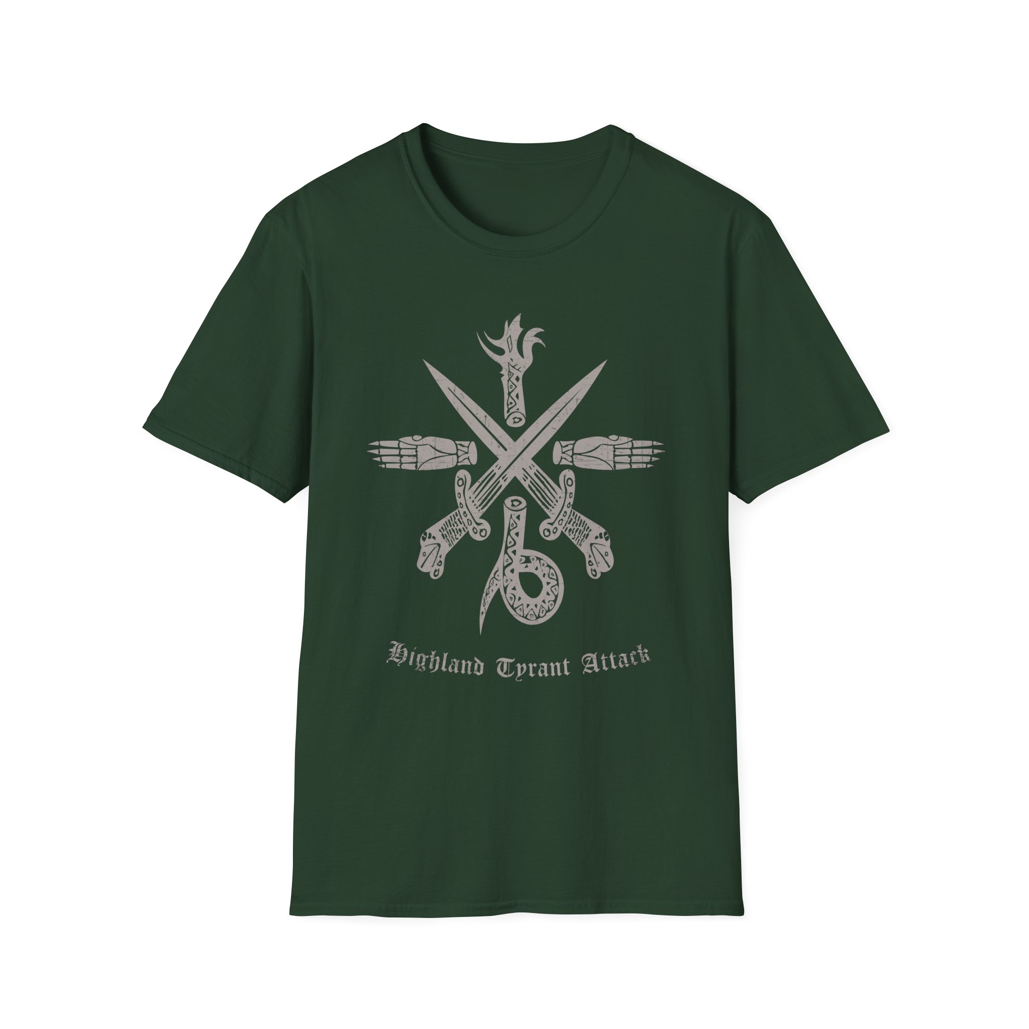 Absu - Highland Tyrant Attack Unisex Softstyle T-Shirt