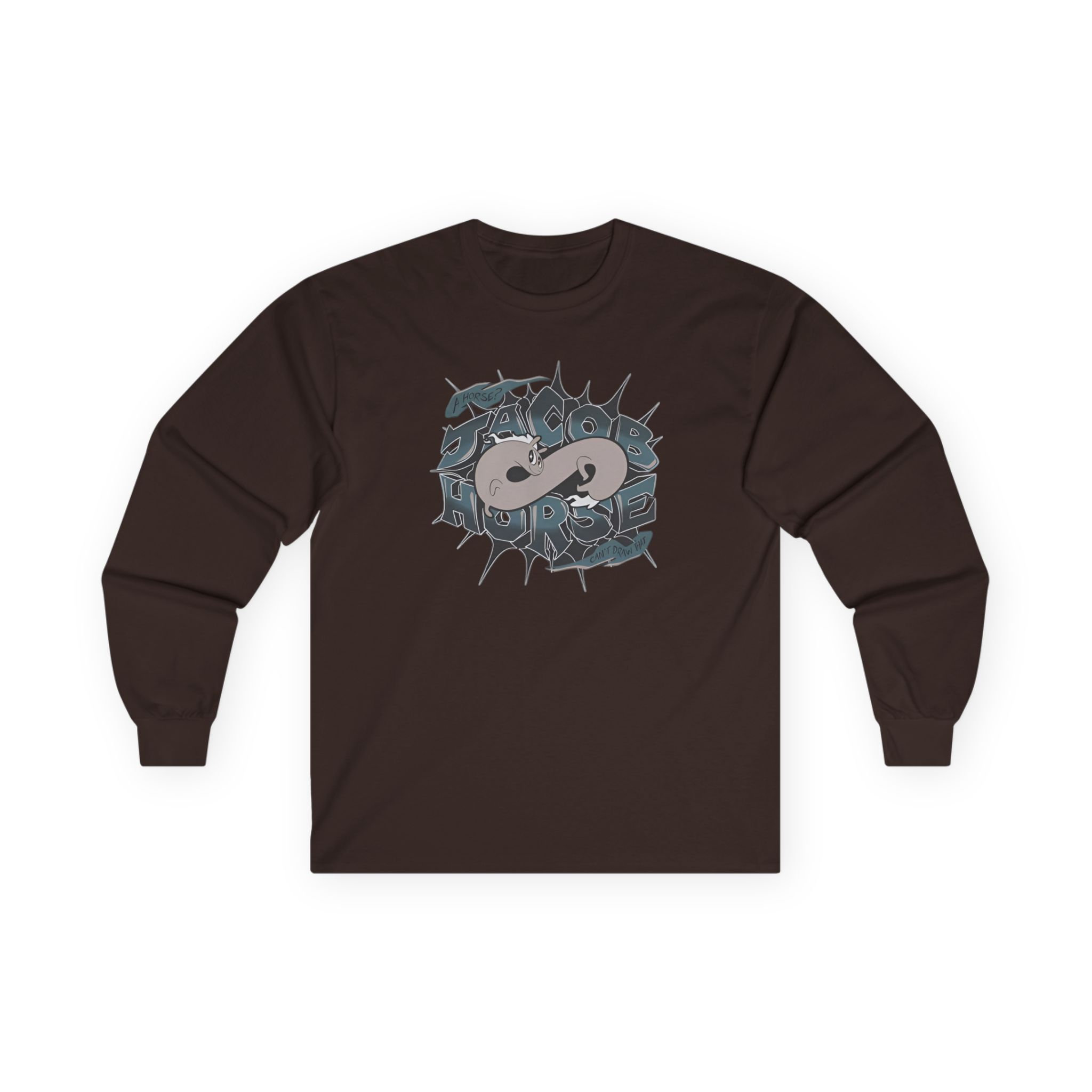 Drawfee Jacob Horse Unisex Ultra Cotton Long Sleeve Tee