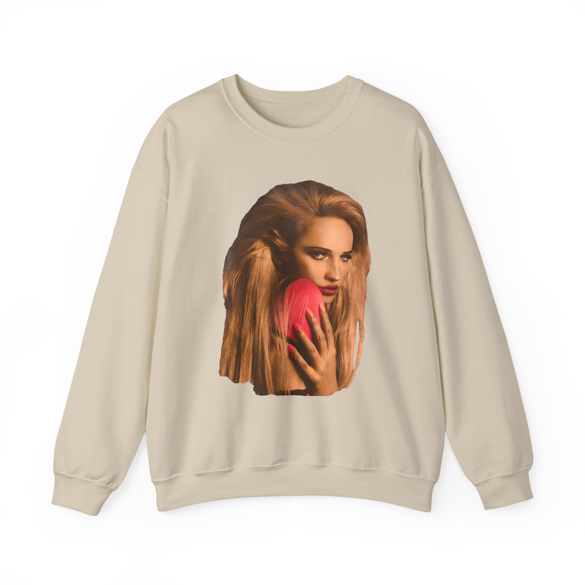 Kim Petras Glam Shot Unisex Heavy Blendâ„¢ Crewneck Sweatshirt