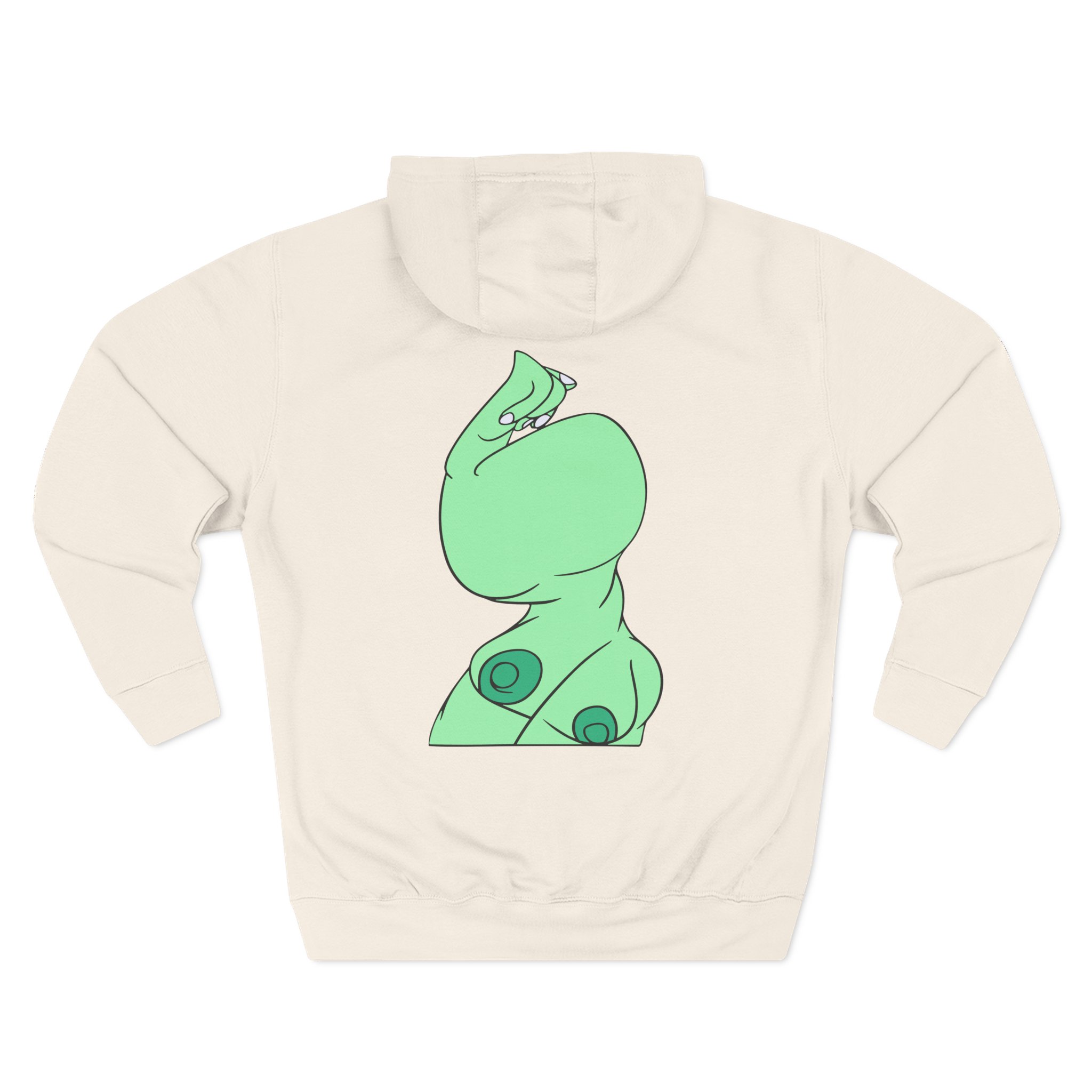 Bicep Pasadena Three-Panel Fleece Hoodie