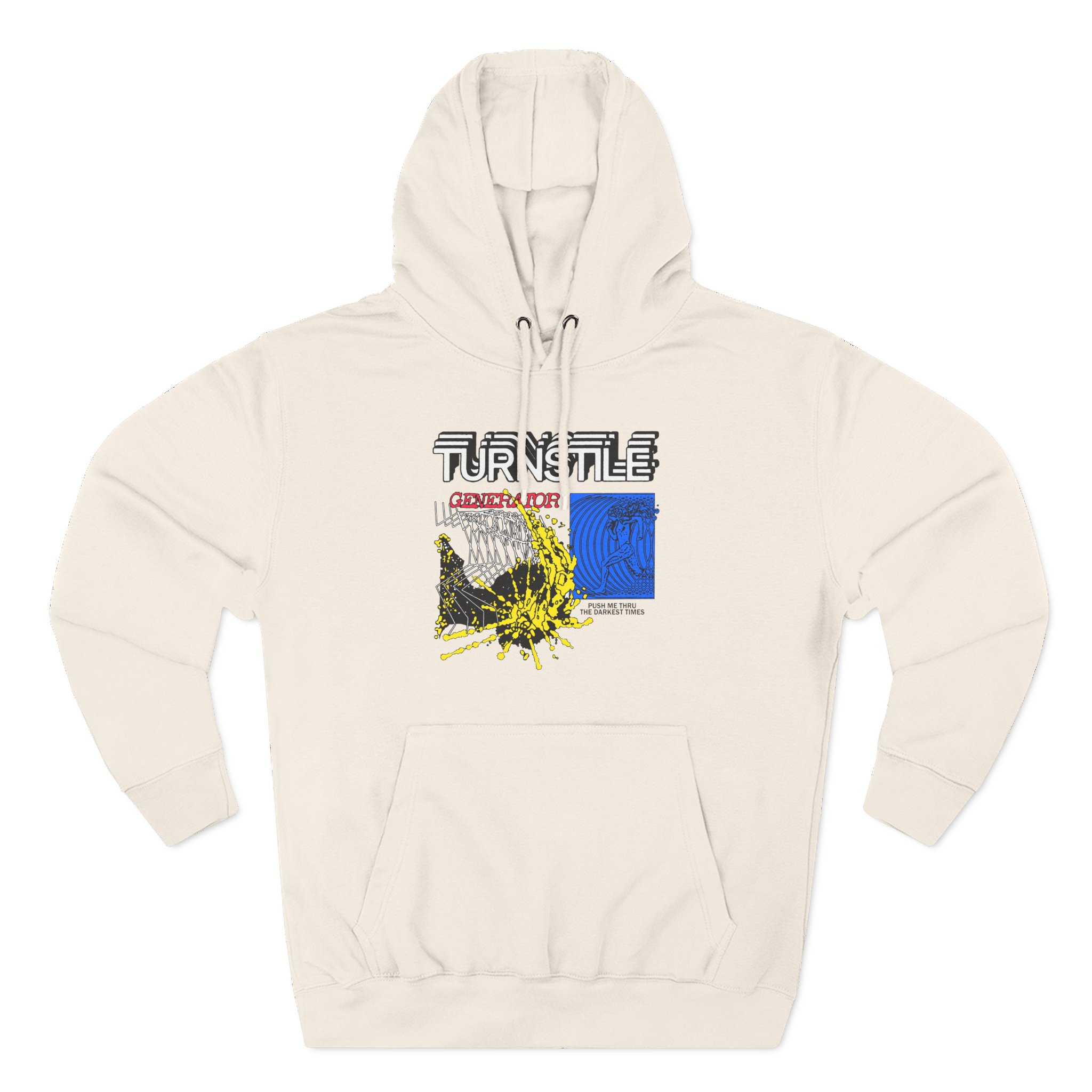Turnstile Generator Three-Panel Fleece Hoodie