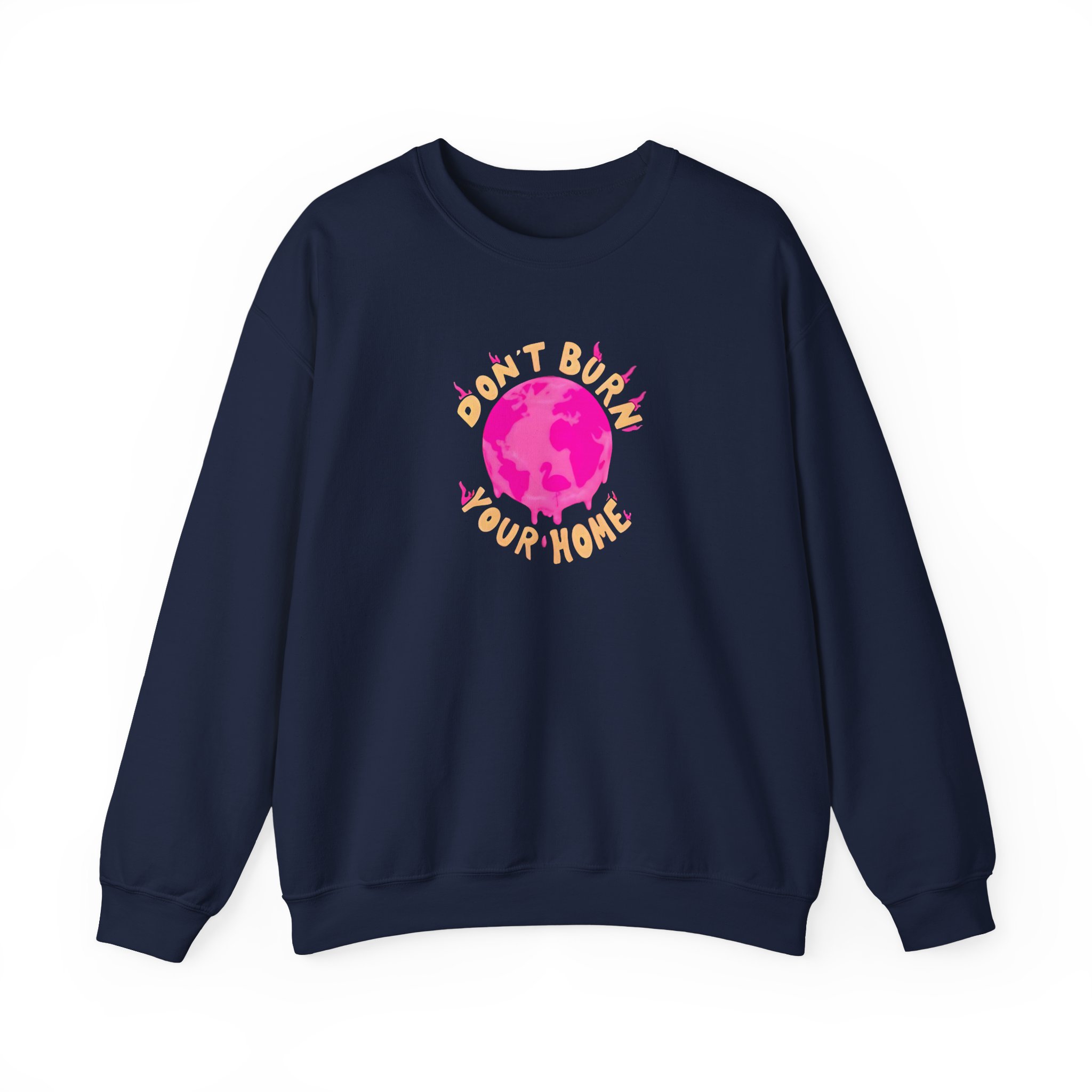 Flamingo Unisex Heavy Blendâ„¢ Crewneck Sweatshirt
