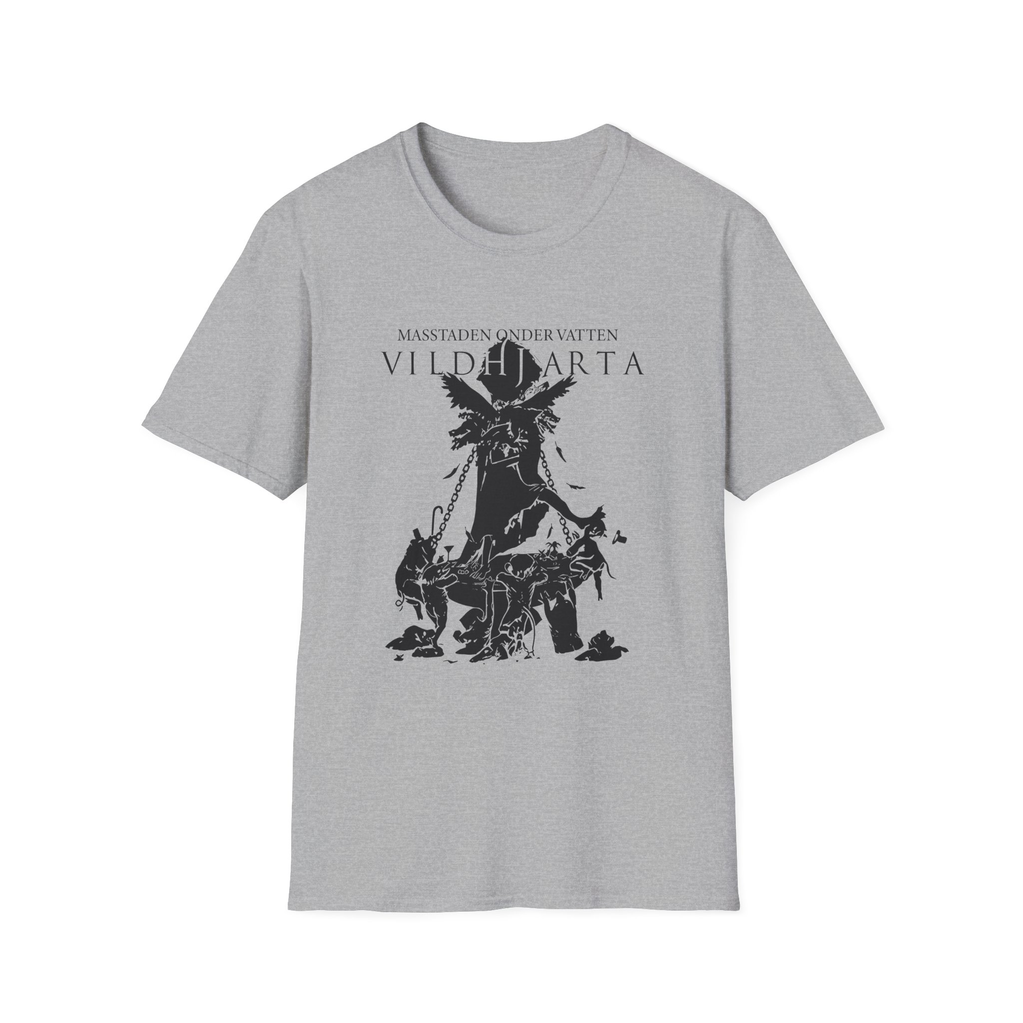 Vildhjarta Masstadensoppa Unisex Softstyle T-shirt