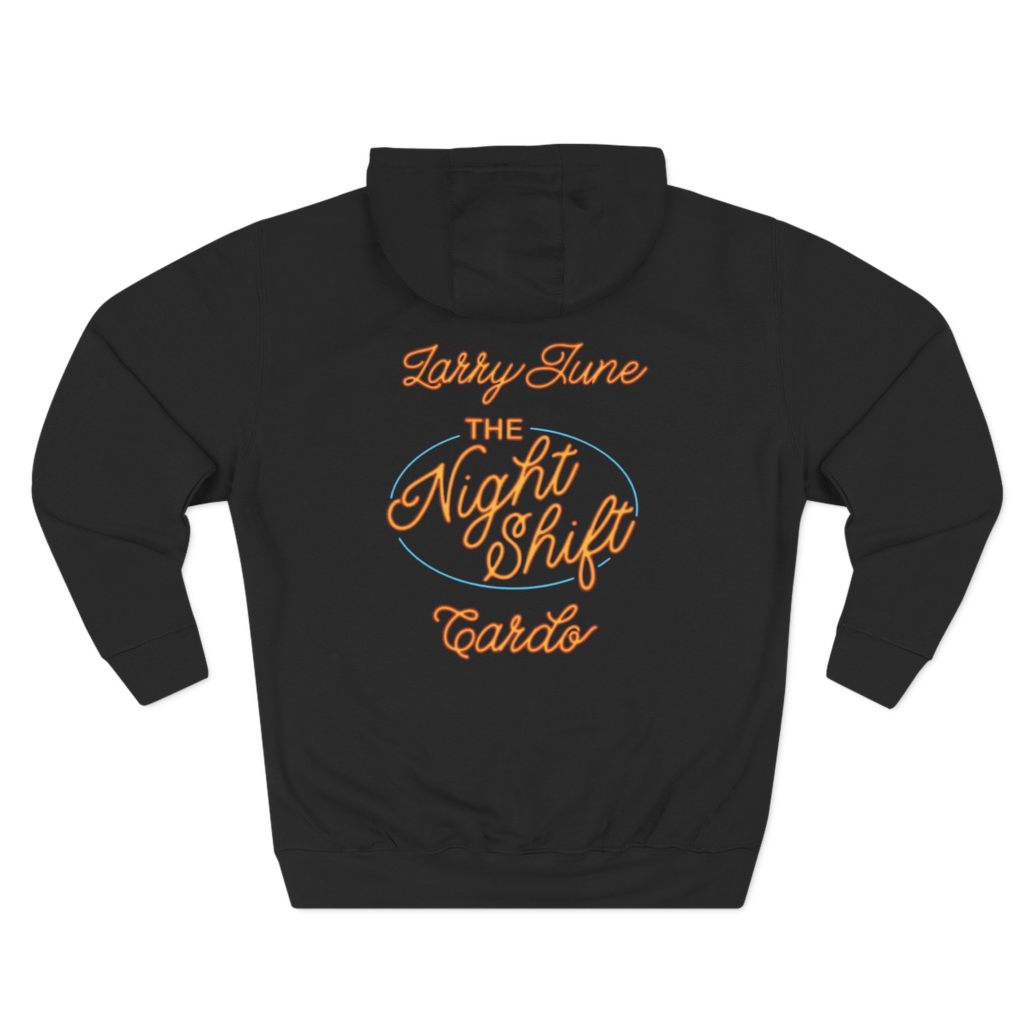 Larry June the Night Shift Neon Three-Panel Fleece Hoodie