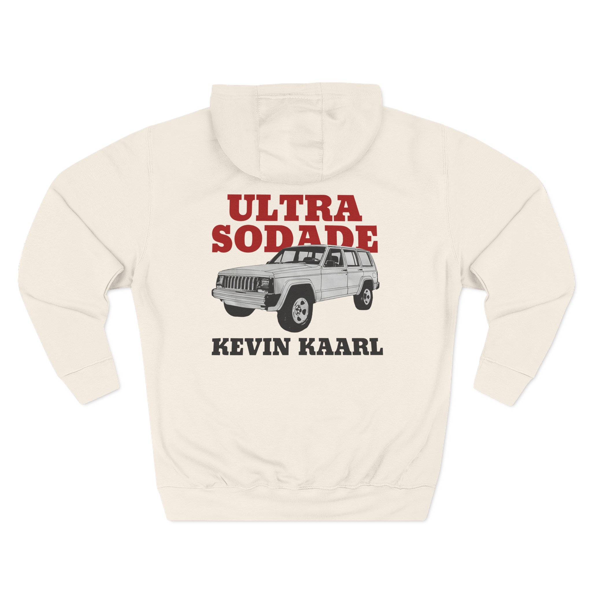 Kevin Kaarl Ultra Sodade Three-Panel Fleece Hoodie