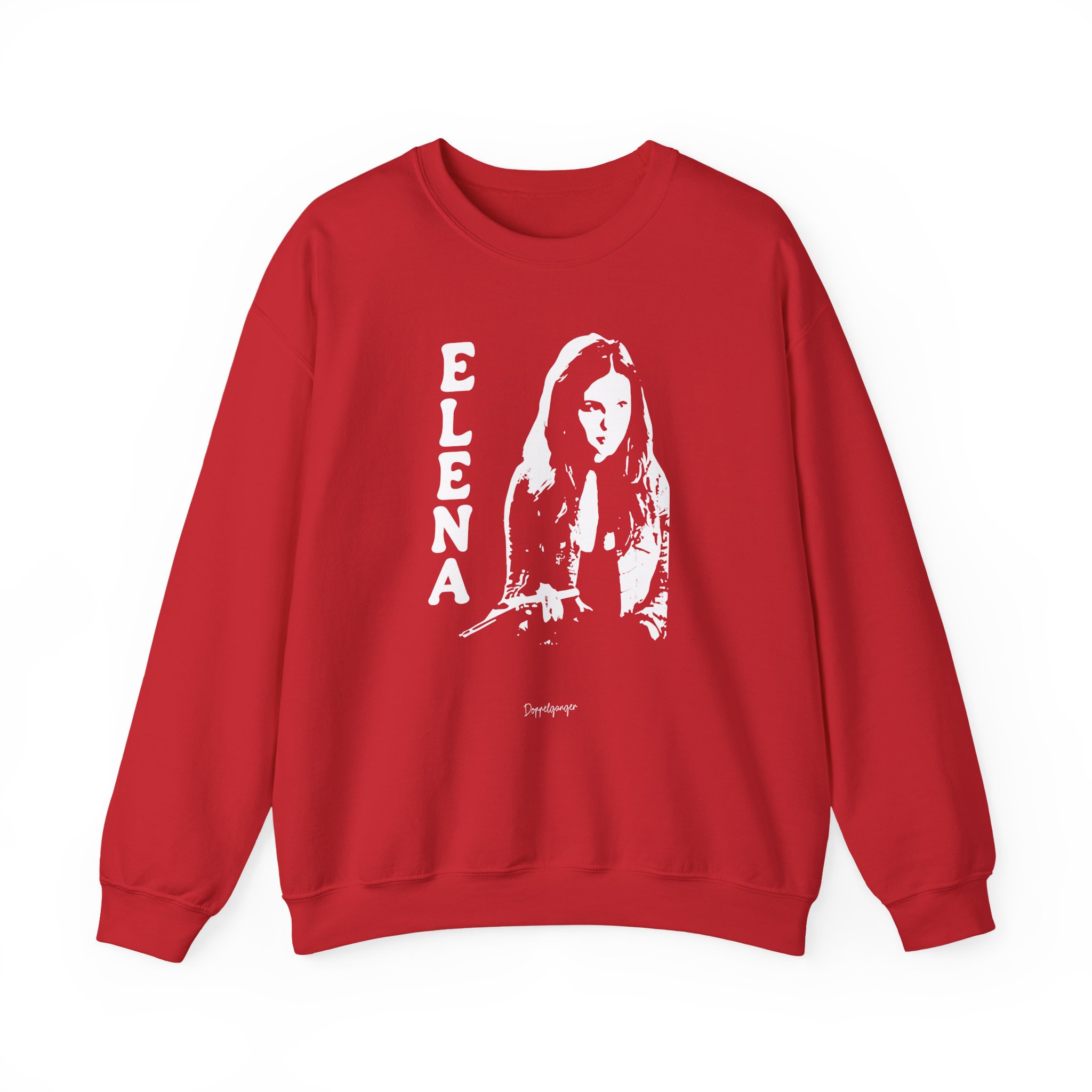 Nina Dobrev Reversible Doppelganger Unisex Heavy Blendâ„¢ Crewneck Sweatshirt