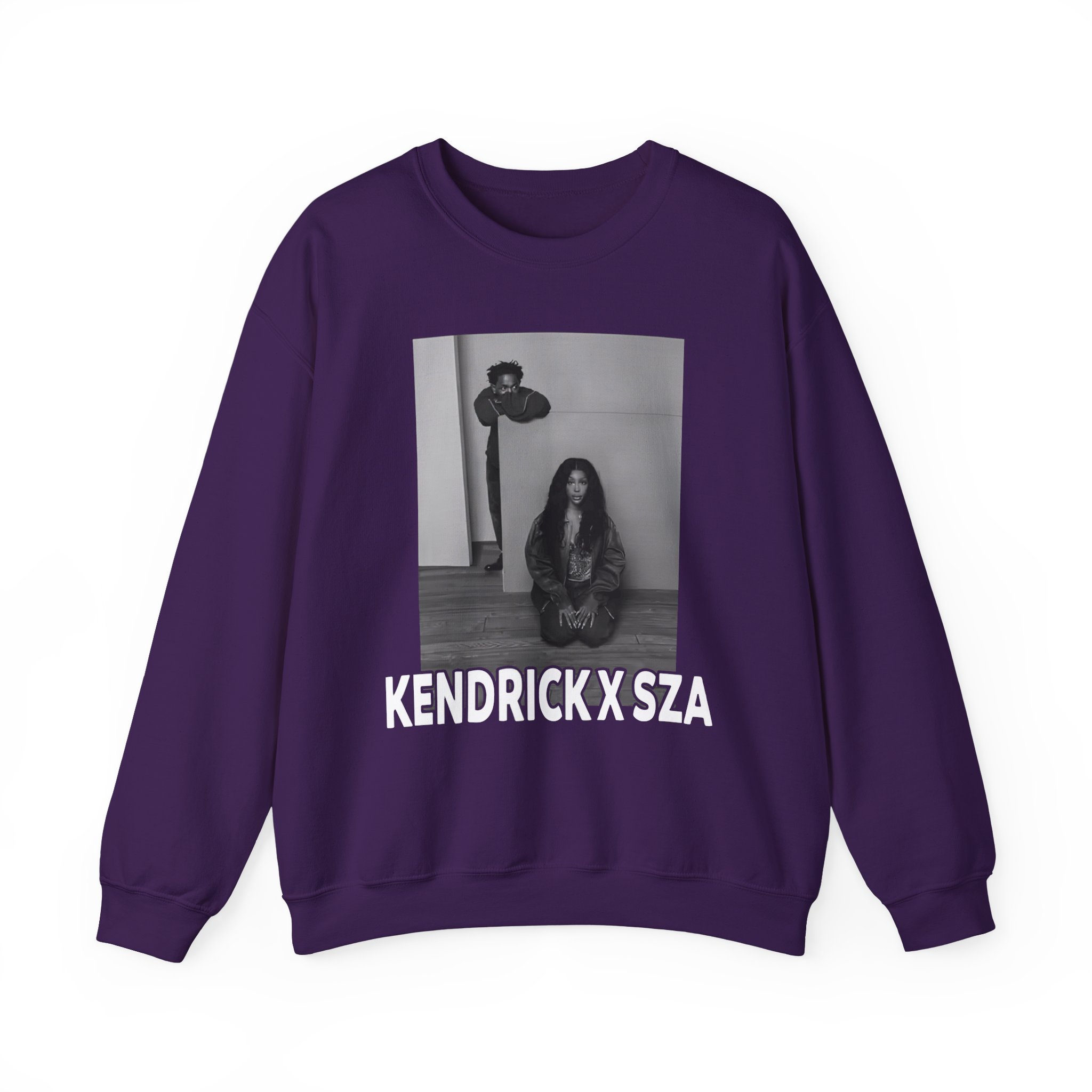 Kendrick Lamar Sza 2025 Tour Unisex Heavy Blendâ„¢ Crewneck Sweatshirt