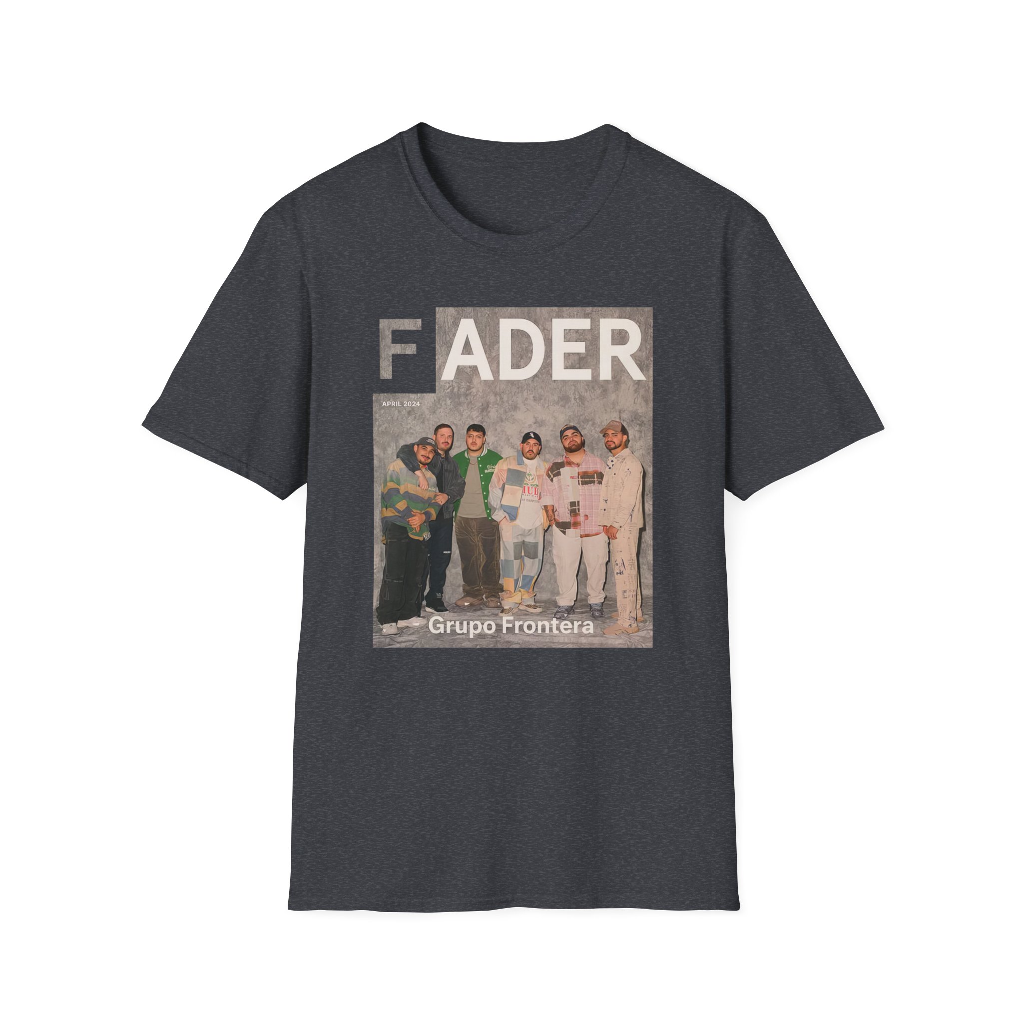 Grupo Frontera the Fader Cover Unisex Softstyle T-Shirt