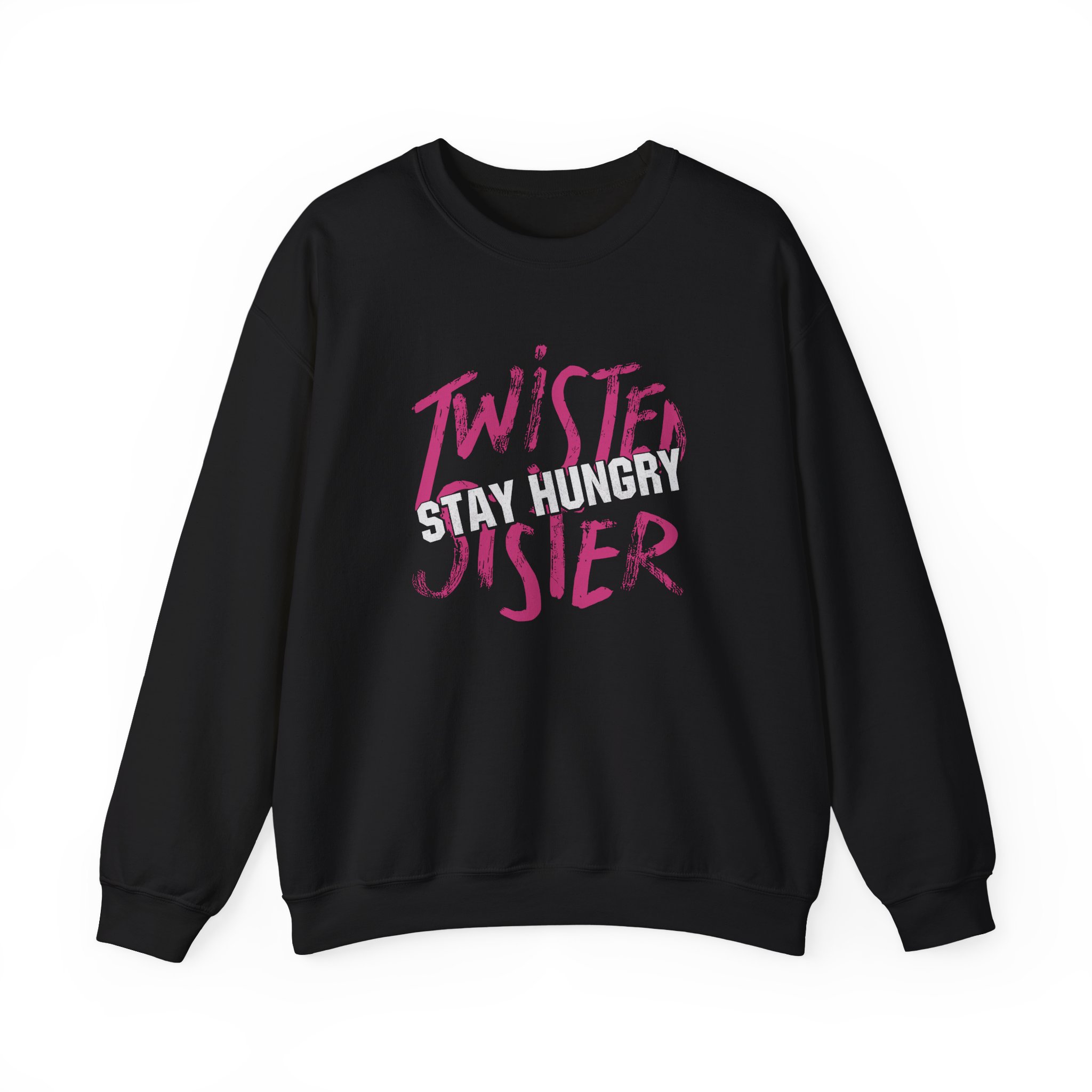 Distressed We're Not Gonna Take It Twisted Sister Unisex Heavy Blendâ„¢ Crewneck Sweatshirt