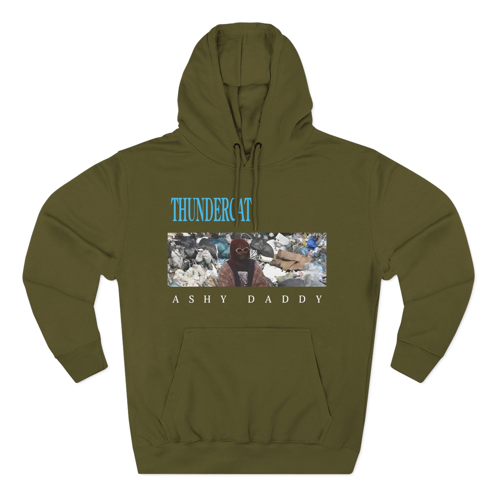 Thundercat Ashy Daddy Three-Panel Fleece Hoodie